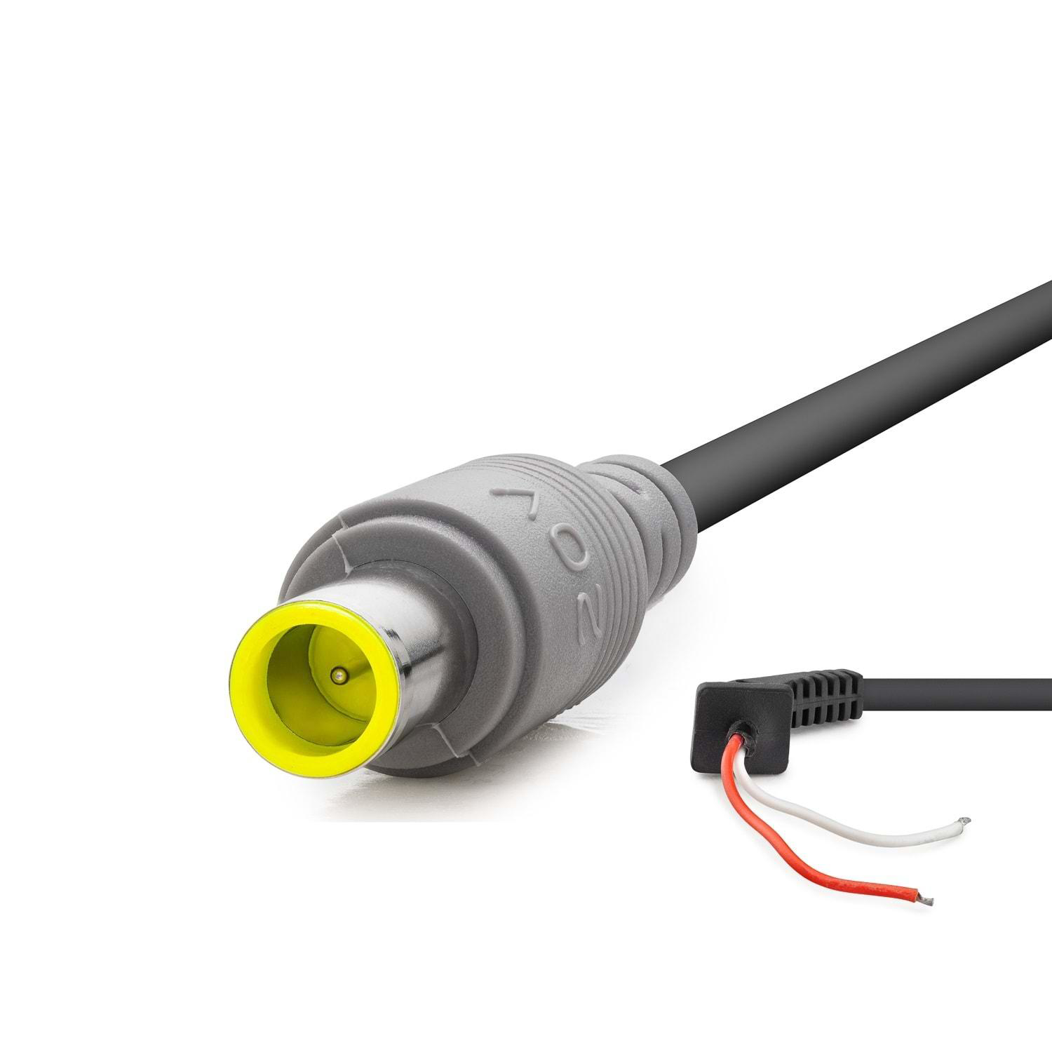 Notebook Adaptör Kablosu 7.9*5.0 Lenovo/Ibm 30W-90W 1.2M Siyah HD