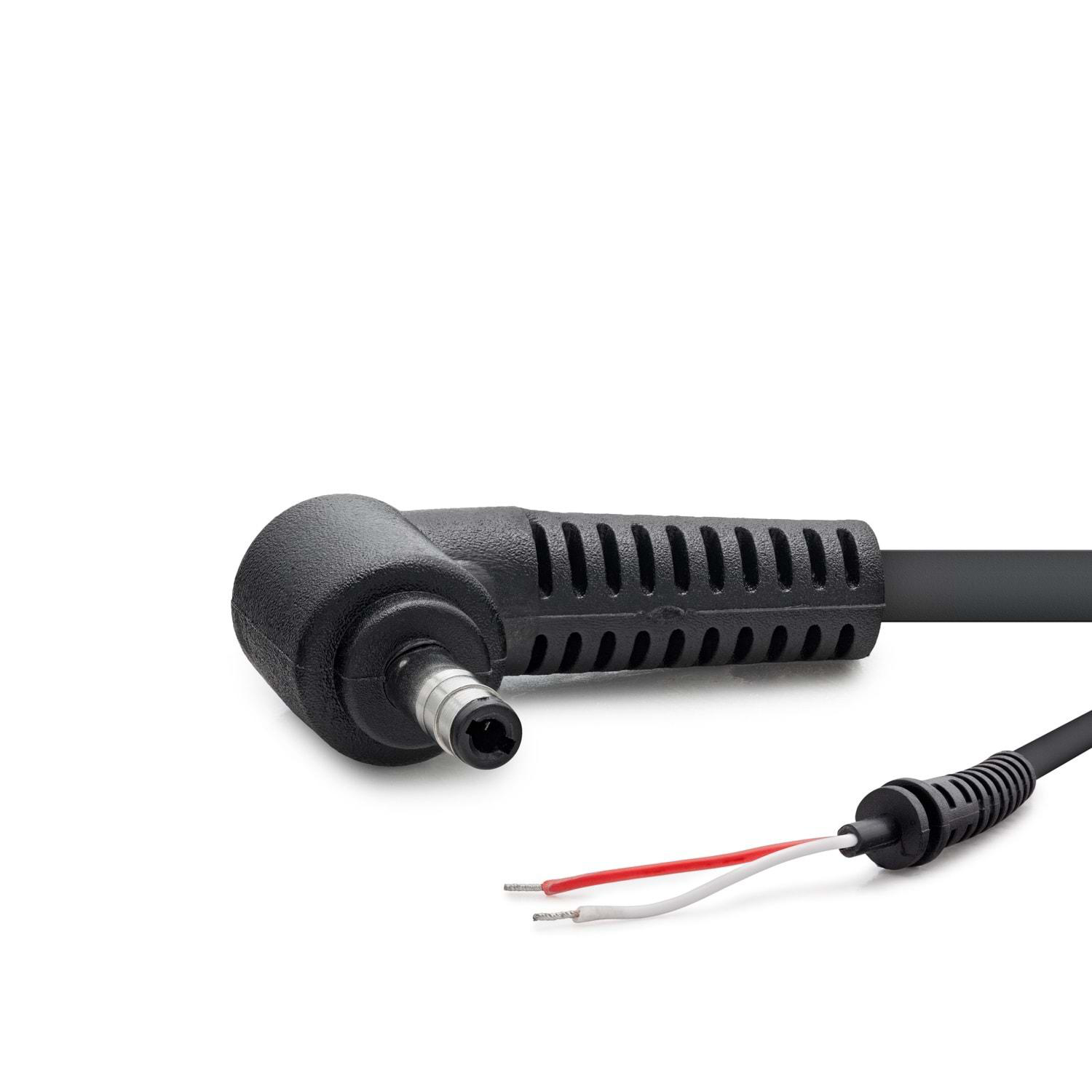 Notebook Adaptör Kablosu 4.0*1.7 Hp/Compaq 30W-90W 1.2M Siyah HDX