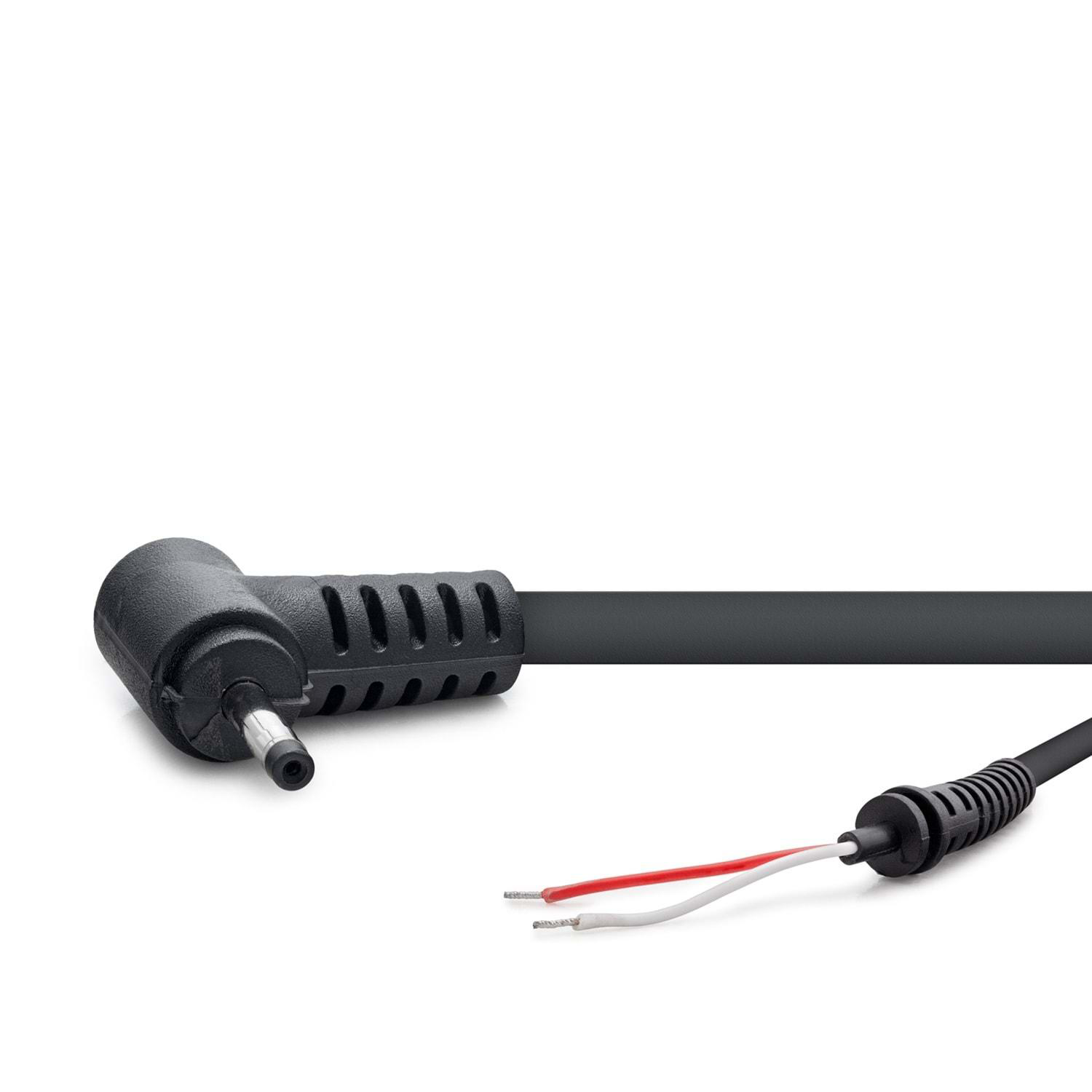 Notebook Adaptör Kablosu 2.0*0.7 Casper/Acer 30W-90W 1.2M Siyah H