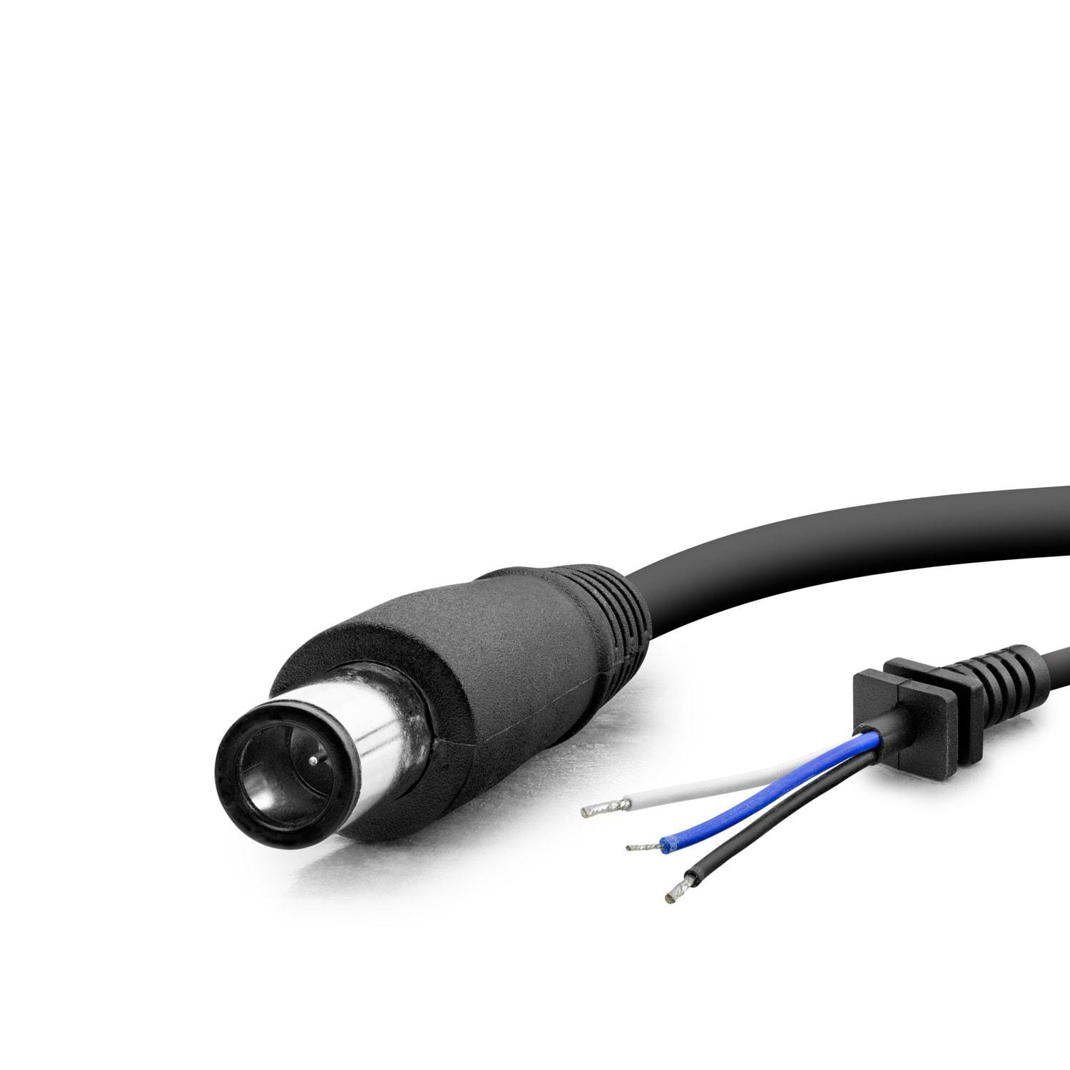 Notebook Adaptör Kablosu 3Lü 7.4*5.0 Hp/Compaq 120W-150W 1.2 Siya