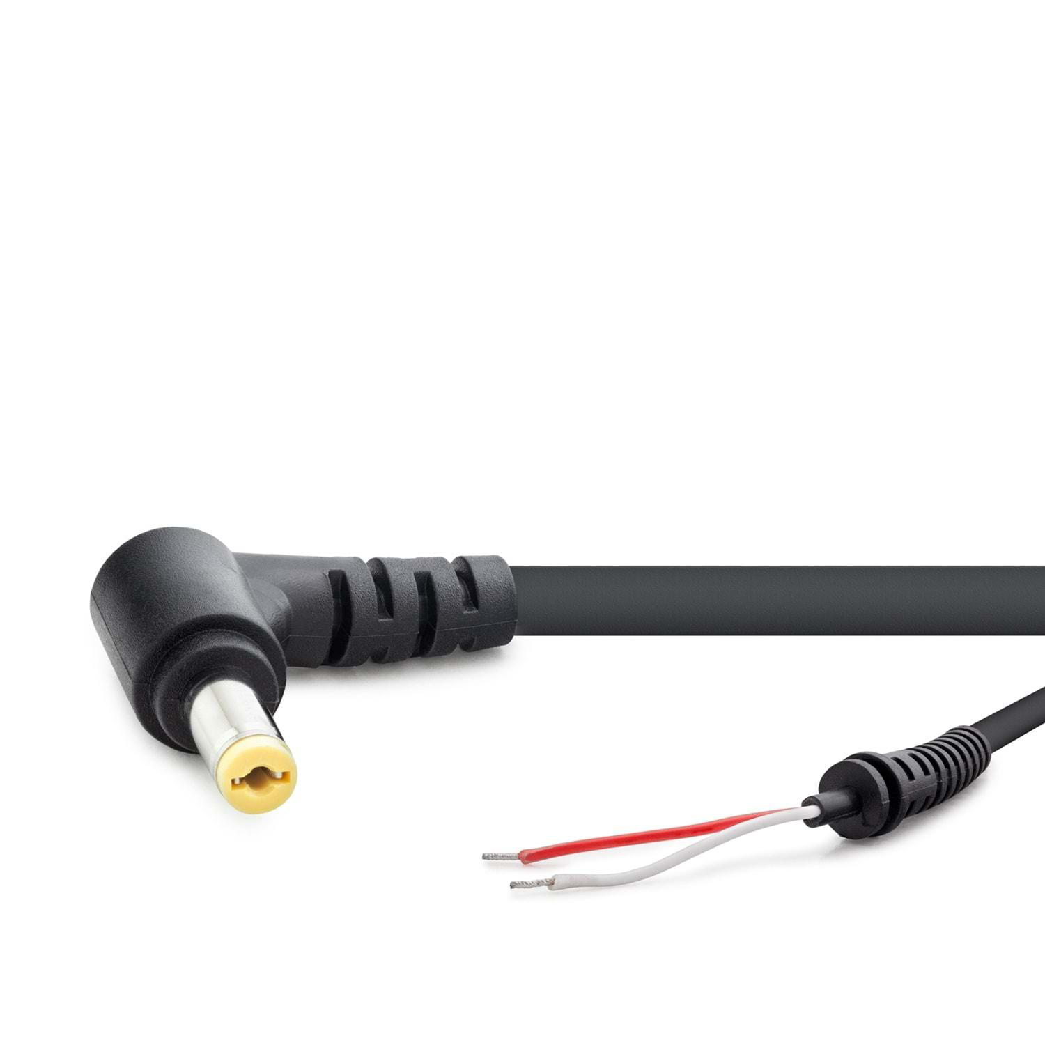 Notebook Adaptör Kablosu 5.5*1.7 L Tip Acer 30W-90W 1.2M Siyah HD