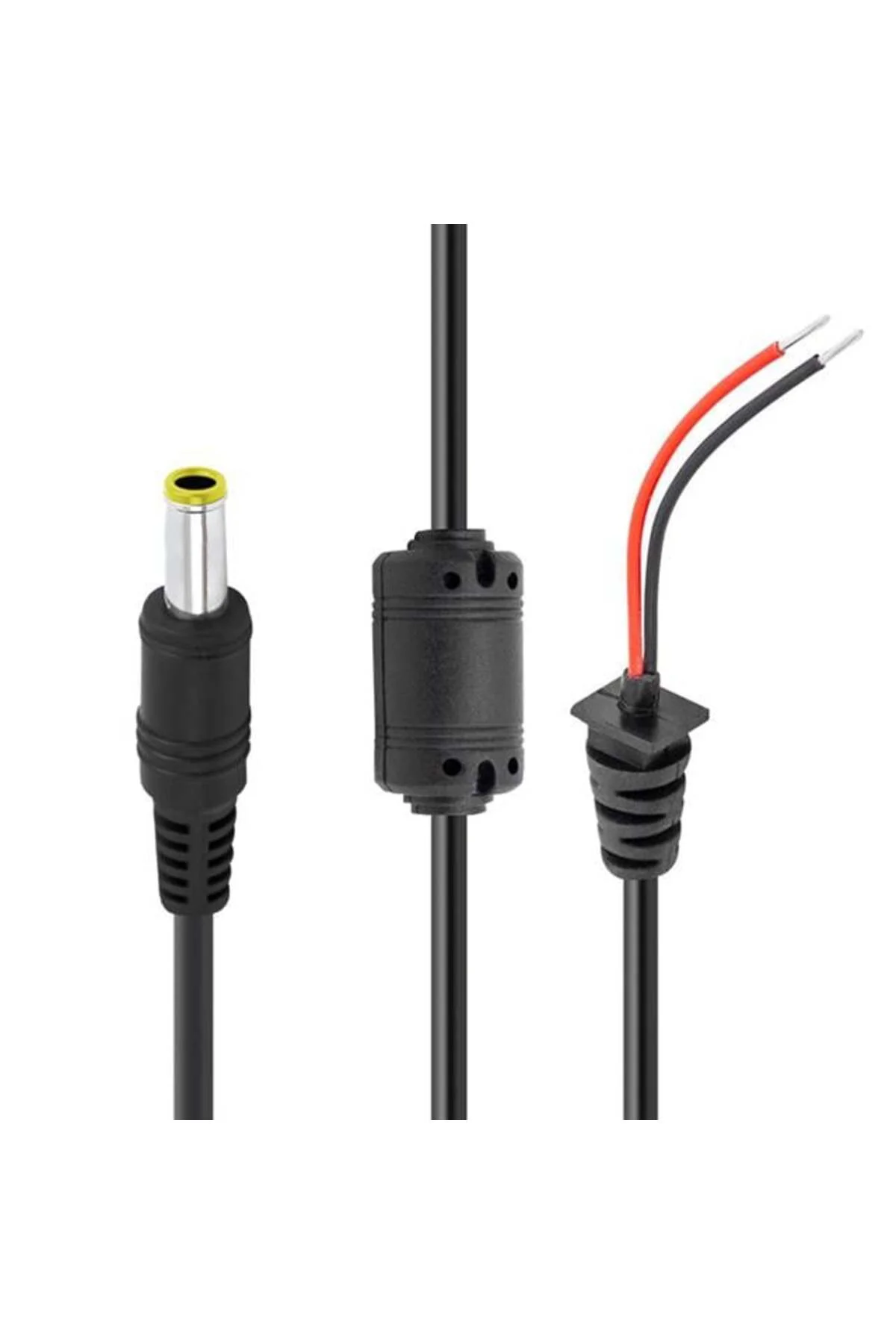 Notebook Adaptör Kablosu Jacklı 5.5-3.0 Uç