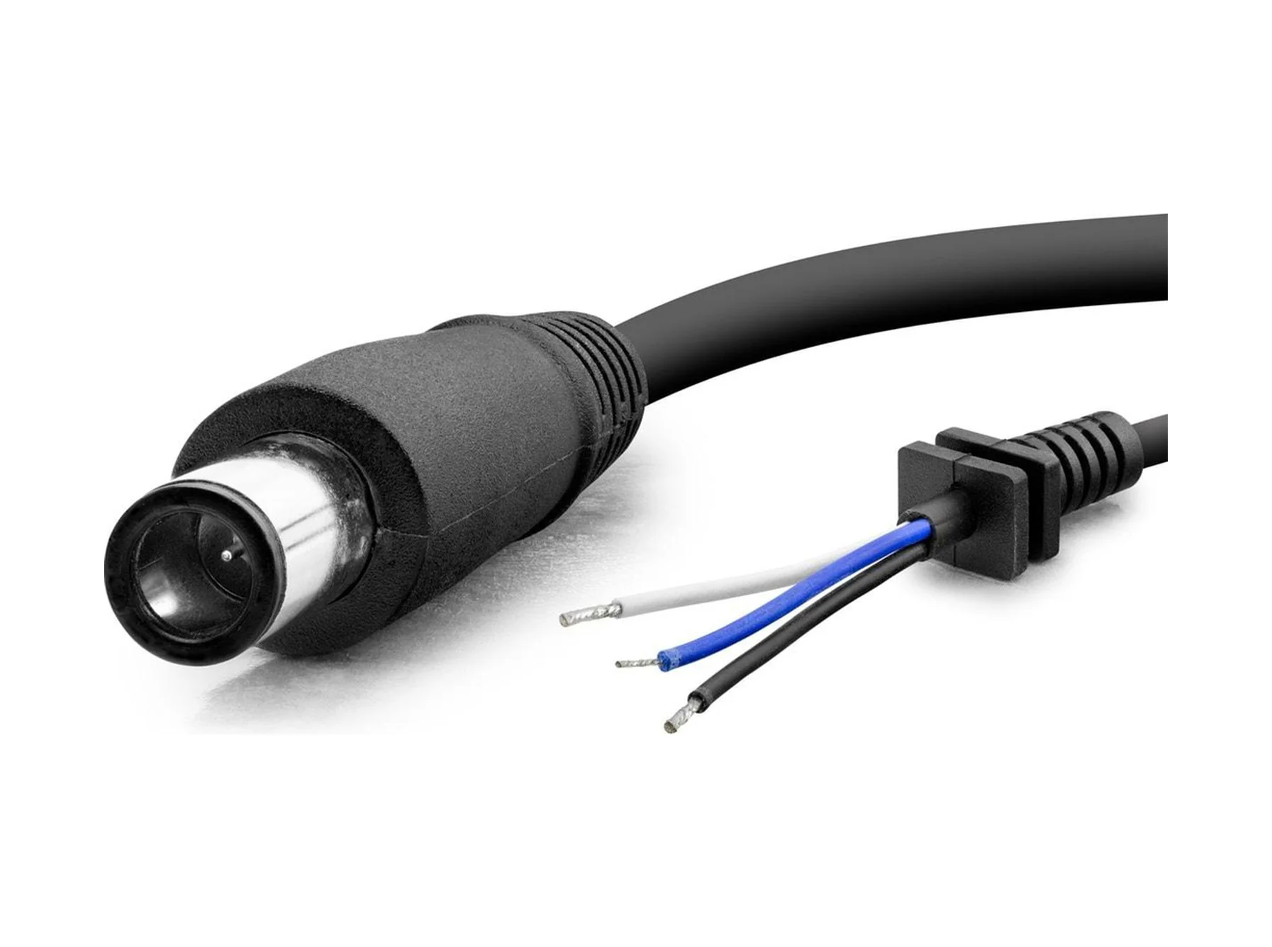 Notebook Adaptör Kablosu 3lü 7.4 5.0 Hp/compaq 120w-150w 1.2 Siyah Hdx5564