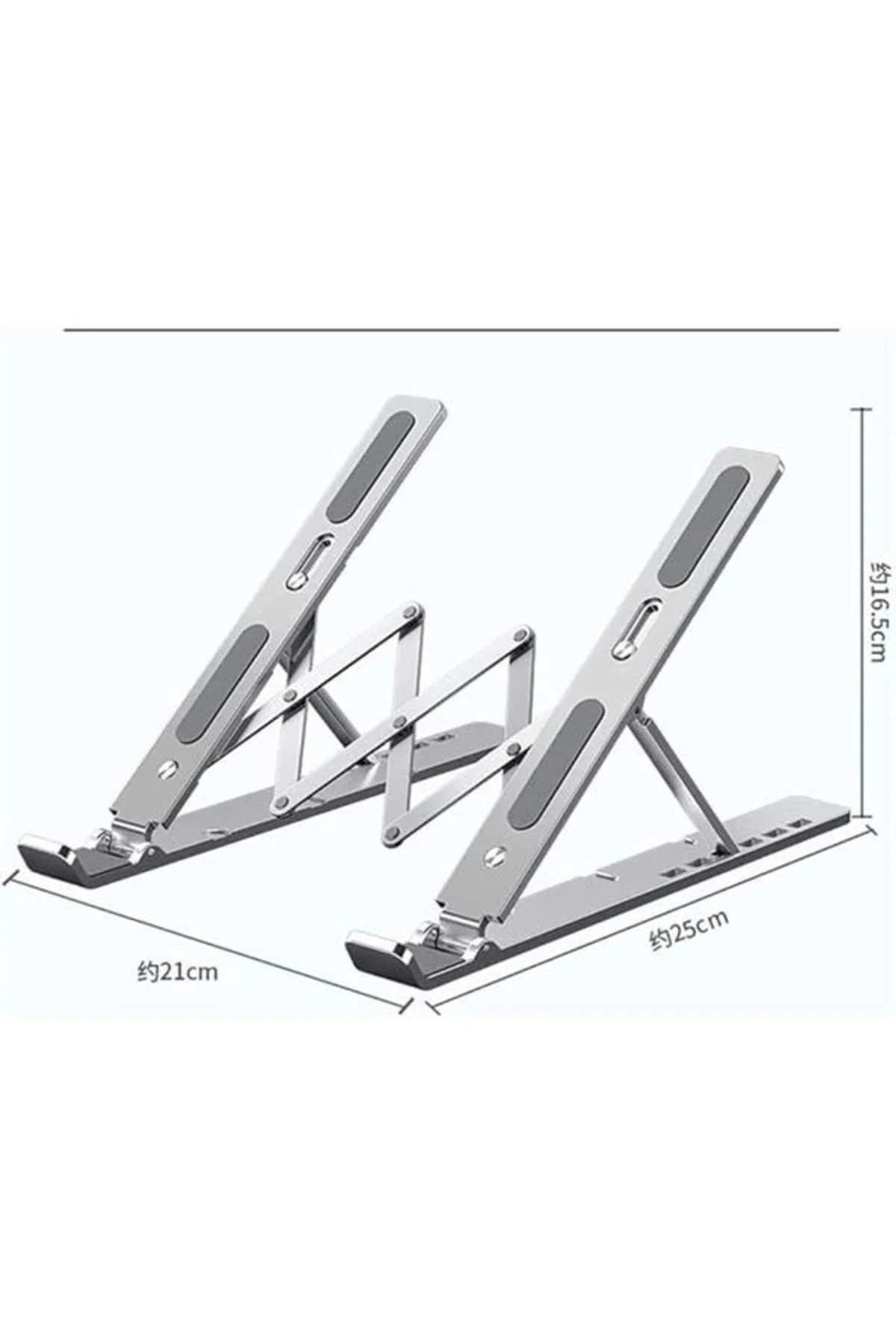 Notebook Standı 2in1 Katlanabilir Taşınabilir Folding Alüminyum D