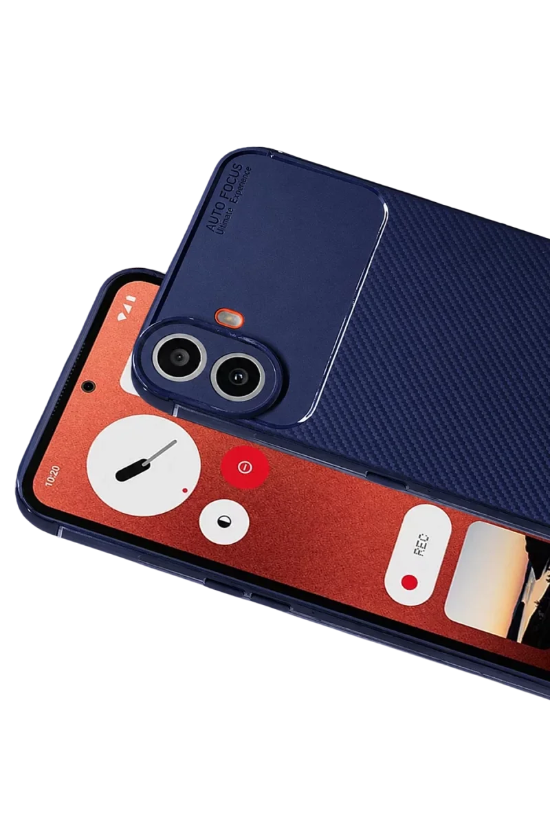 Nothing Phone Nothing CMF Phone 1 Auto Focus Karbon Kapak - Lacivert