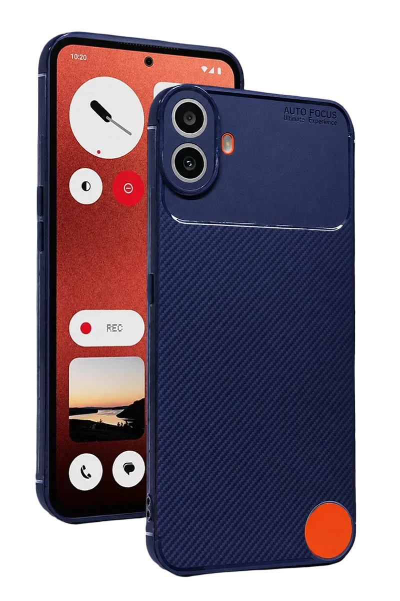 Nothing Phone Nothing CMF Phone 1 Auto Focus Karbon Kapak - Lacivert