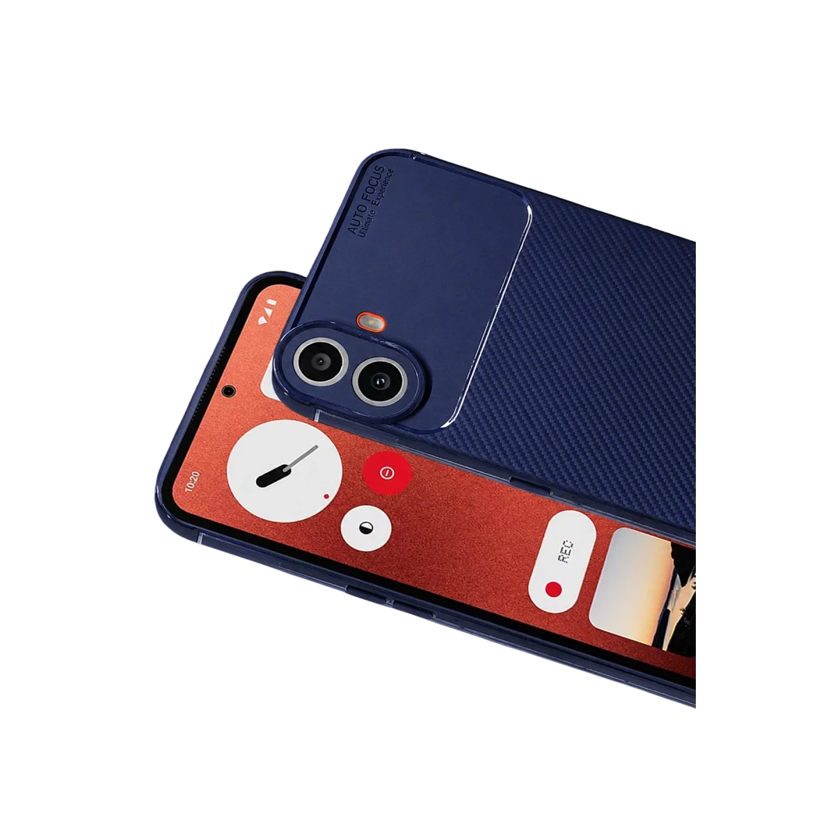 Nothing Phone Nothing Cmf Phone 1 Auto Focus Karbon Kapak - Lacivert Nothing Phone Nothing Cmf Phone 1 Auto Focus Karbon Kapak - Lacivert