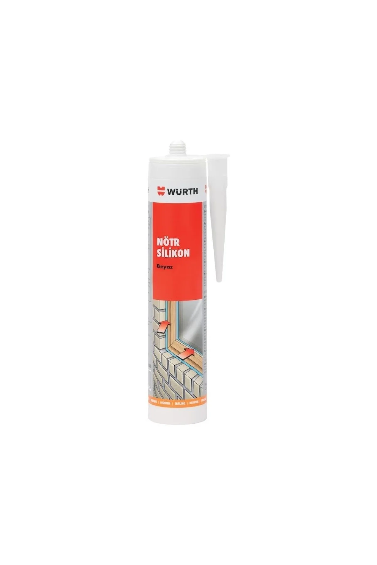 Nötr Silikon Beyaz 310ml