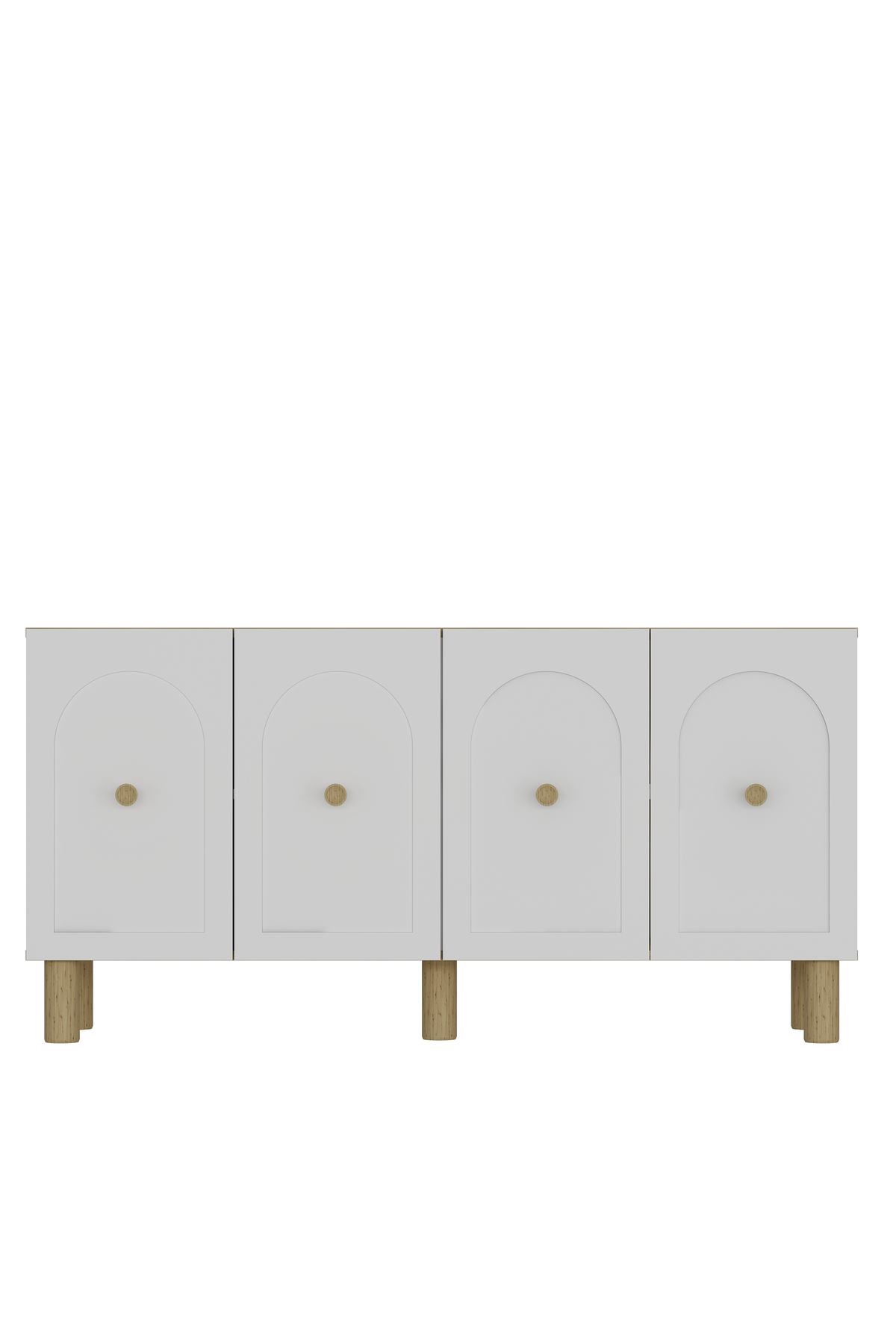 Notrect (KB150) Bohem Konsol Safir Meşe Beyaz