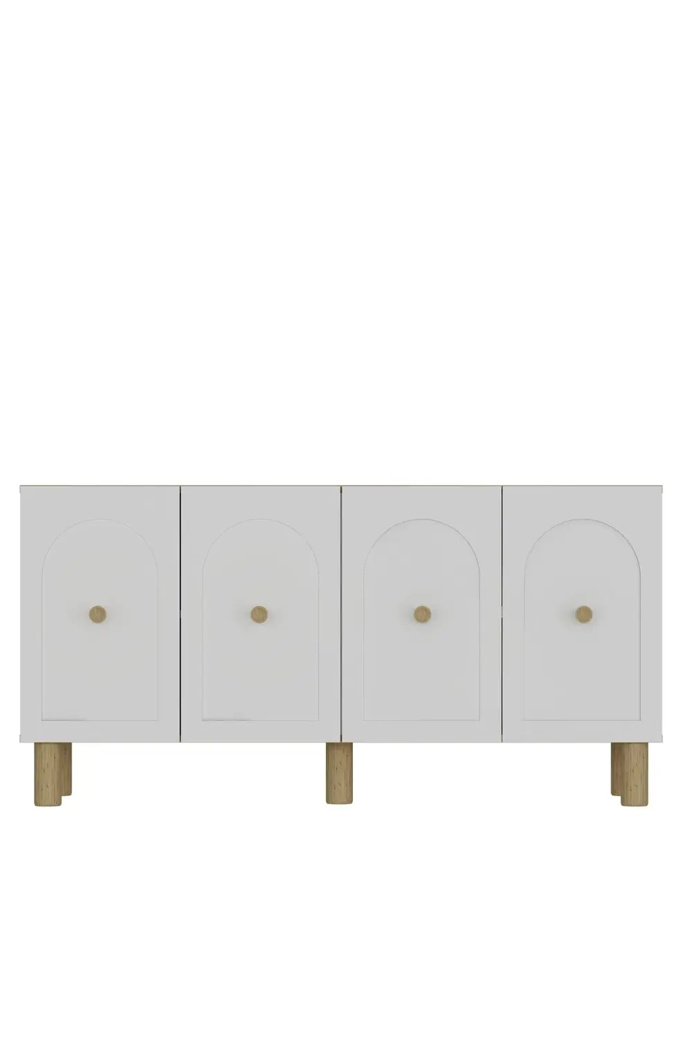 Notrect (KB150) Bohem Konsol Safir Meşe Beyaz