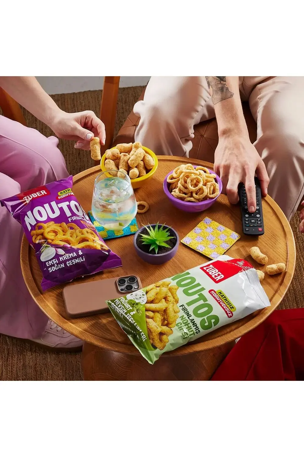 Noutos Fırın Nohut Cipsi 55 Gr Ekşi Krema ve Soğan