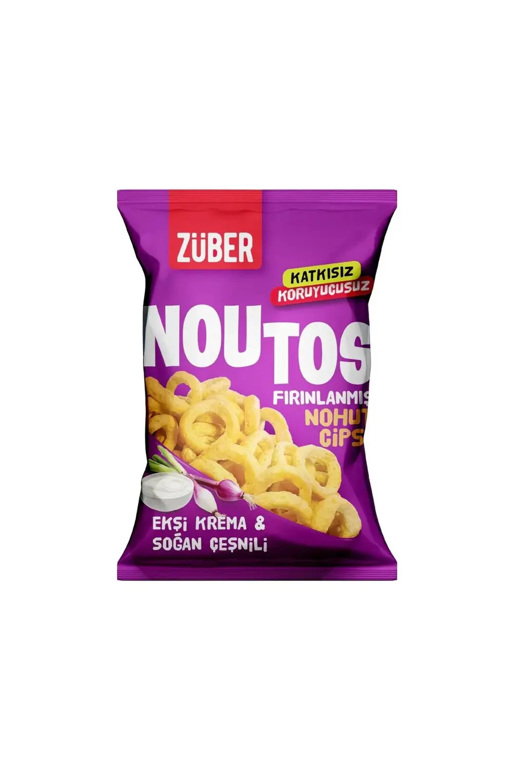 Noutos Fırın Nohut Cipsi 55 Gr Ekşi Krema ve Soğan