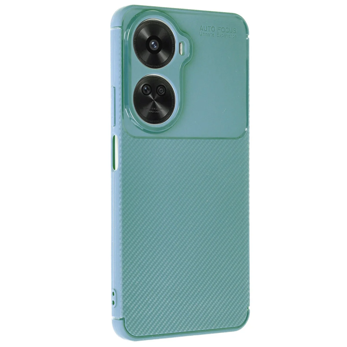 Nova 12 SE Auto Focus Karbon Fiber Kılıf - Koyu Yeşil