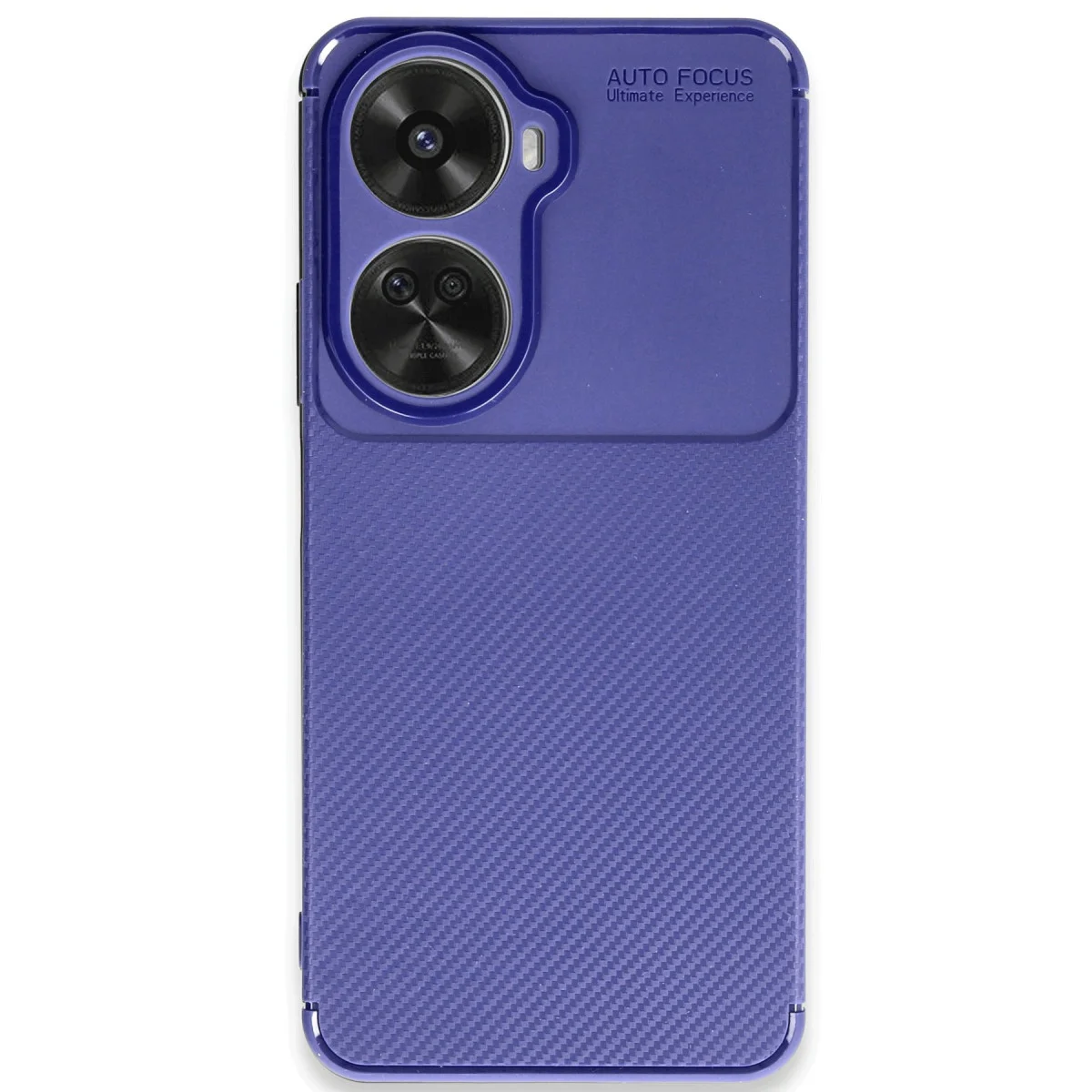 Nova 12 SE Auto Focus Karbon Kılıf - Lacivert Kılıf ve Güvenli Koruma