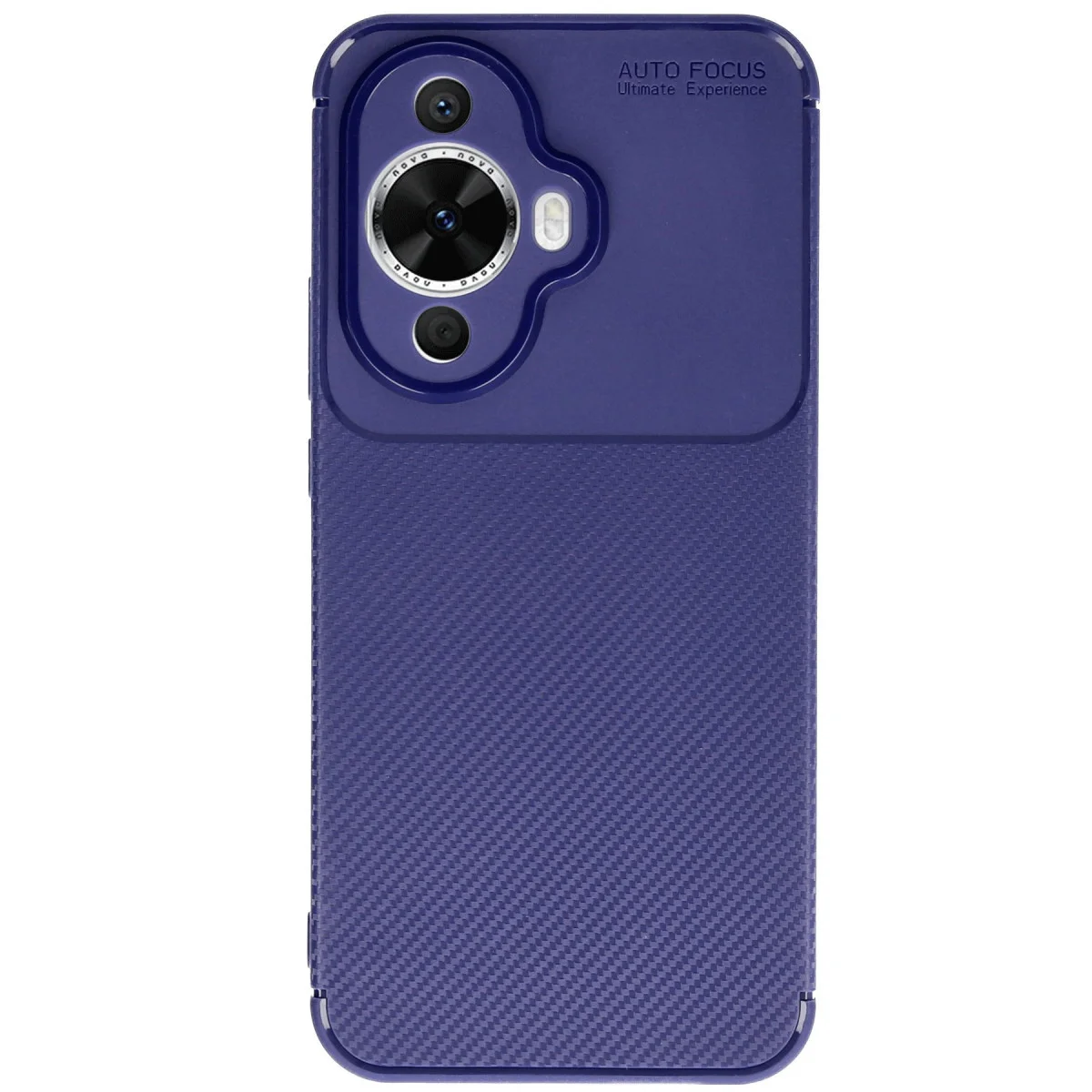 Nova 12S Auto Focus Karbon Kılıf - Lacivert, Dayanıklı ve Estetik