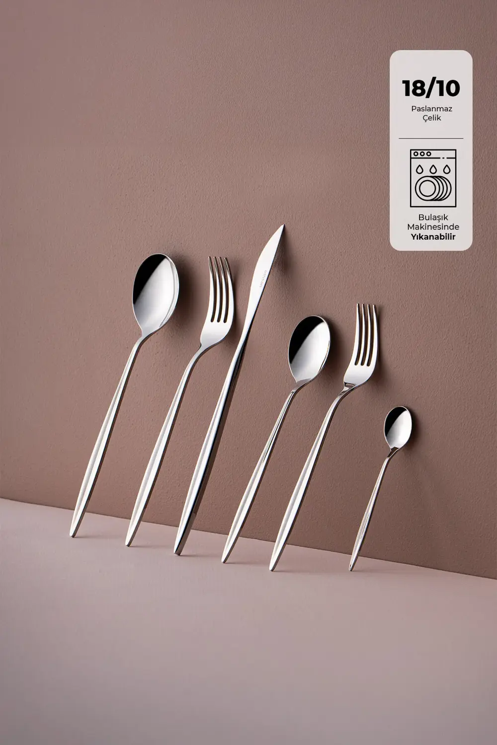 Nova 72 Parça 12 Kişilik Çatal Kaşık Bıçak Takımı Lüks Kutulu