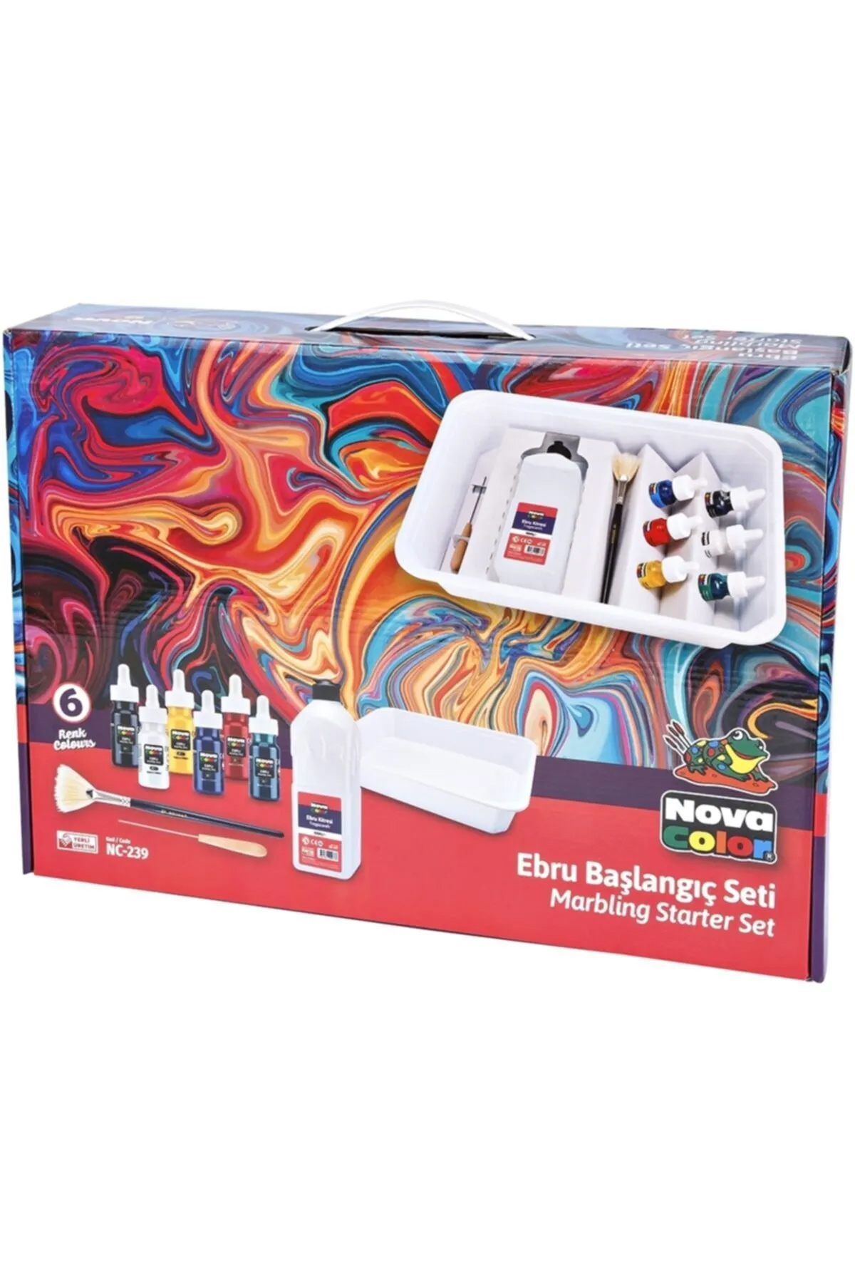 Just Cheap Store Nova Color Nc-239 Ebru Boya Seti
