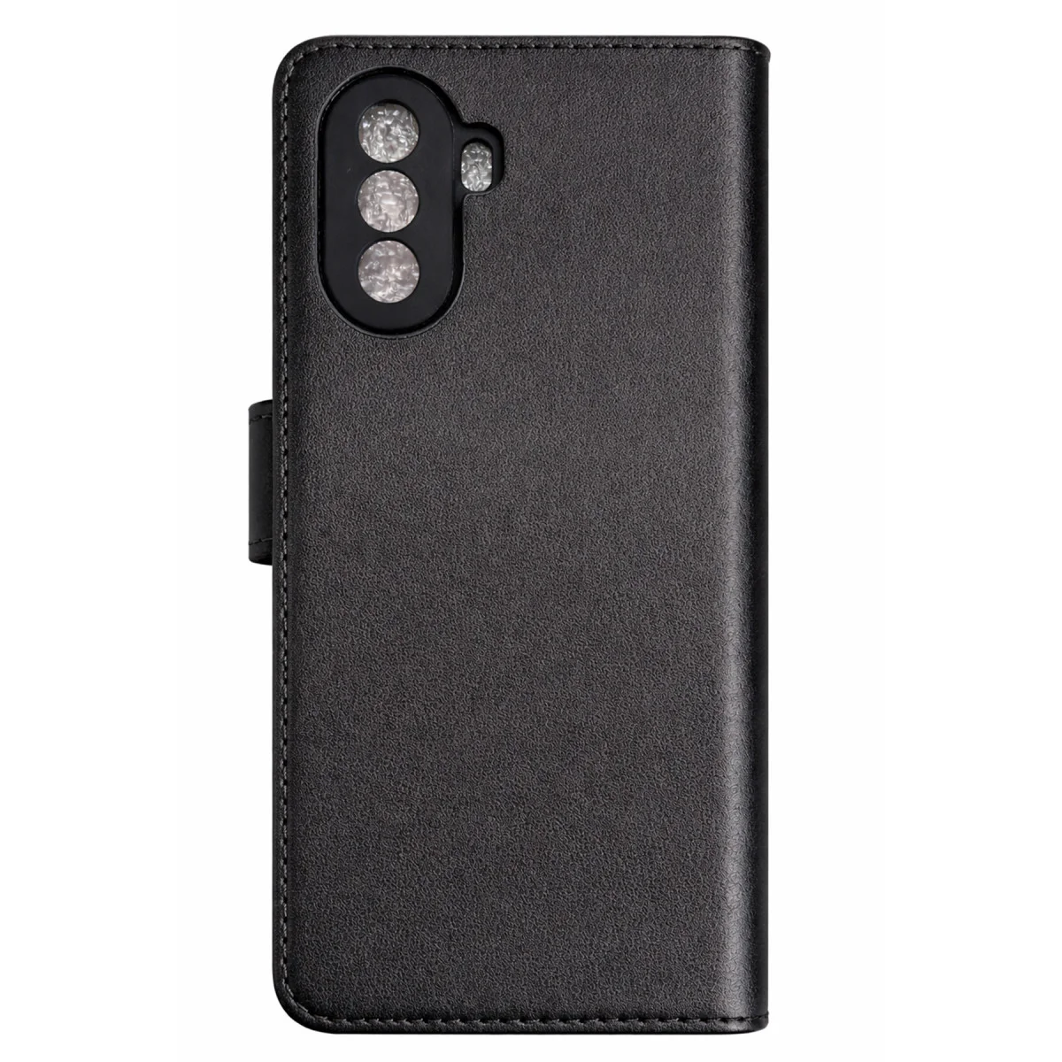 Nova Y70 Trend S Plus Kapaklı Kılıf - Siyah Telefon Kılıfı ve Stand Kılıfı