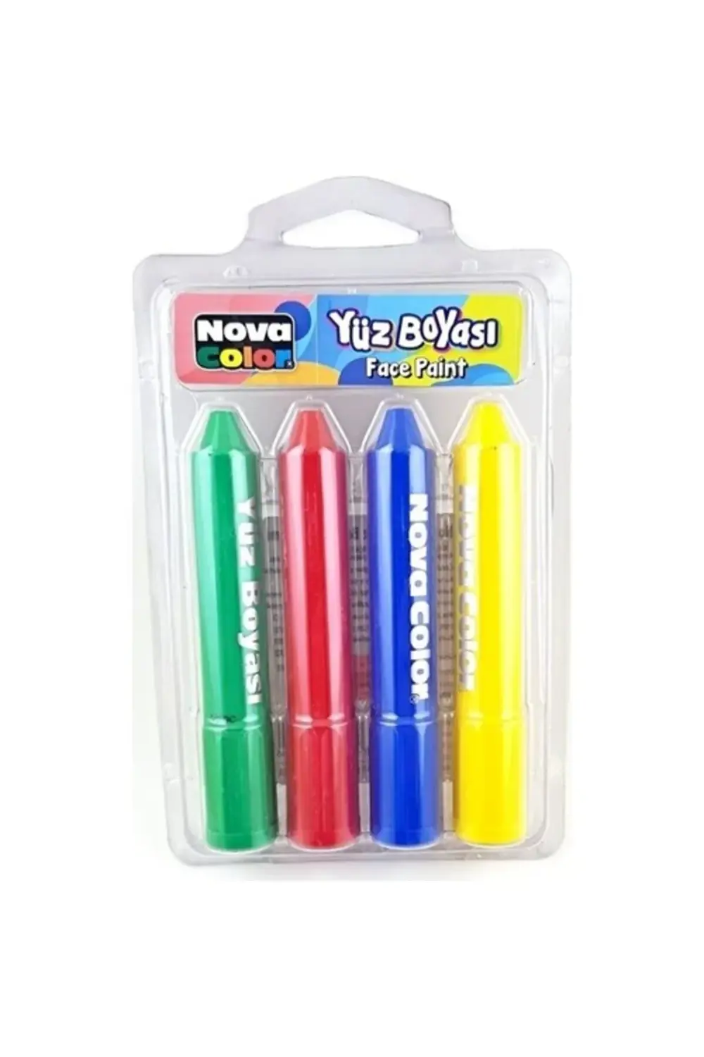 Novacolor Yüz Boyası 4 Lü
