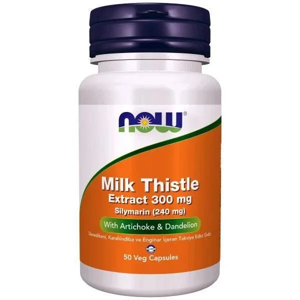 Now Milk Thistle 300 mg 50 Kapsül Now Milk Thistle 300 mg 50 Kapsül