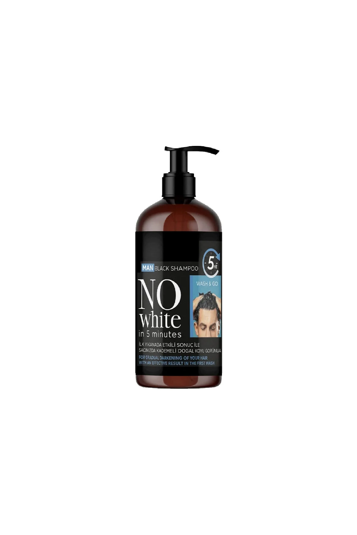NoWhite AntiWhitening Erkek Saç Şampuanı 250 ml