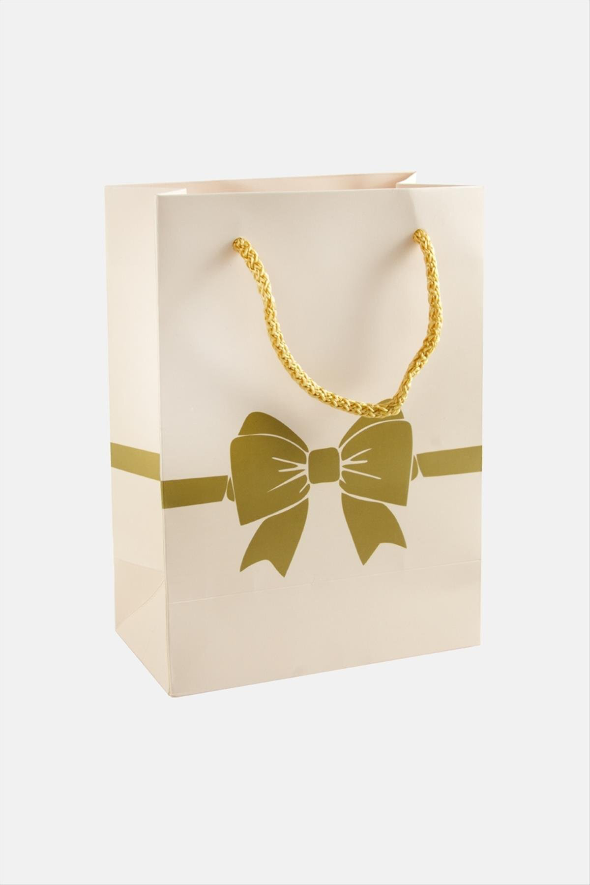 NRZSNT 13X18 Fiyong İpli Karton Çanta (123921) 1 Adet-Yavruağzı