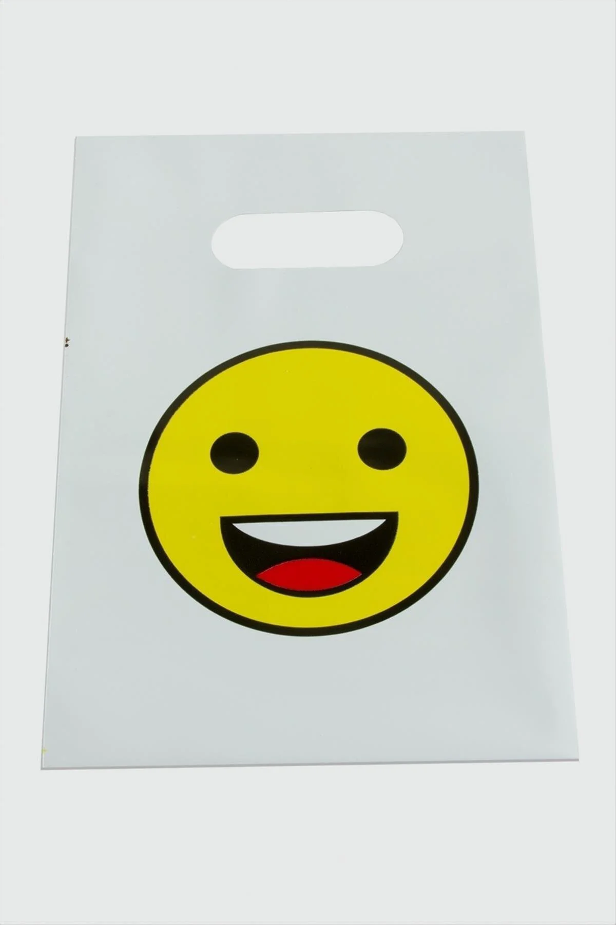 NRZSNT 13X20 Emoji El Tutma Poşet Paketi (130214) 50 Adet-Beyaz