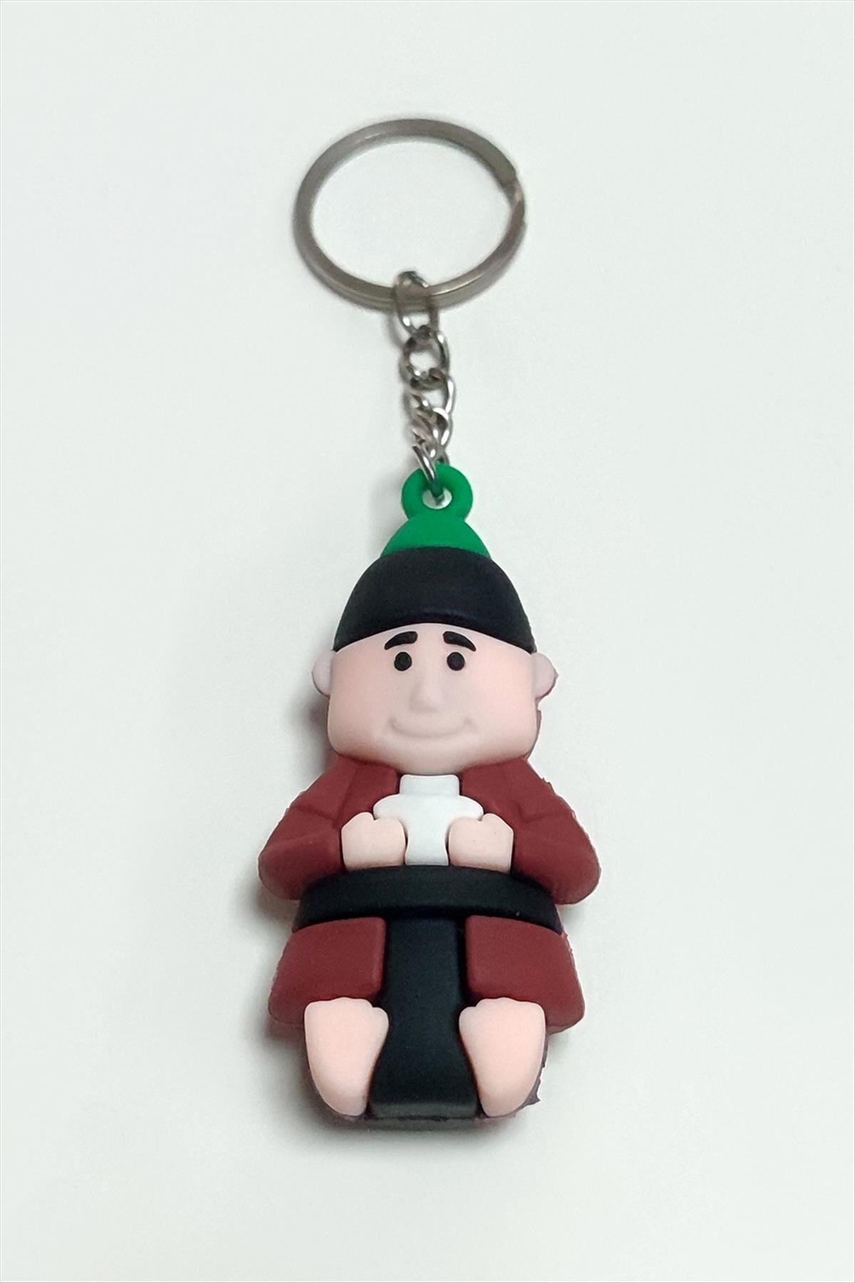 NRZSNT Ateri (132048) Silikon Anahtarlık-Siyah