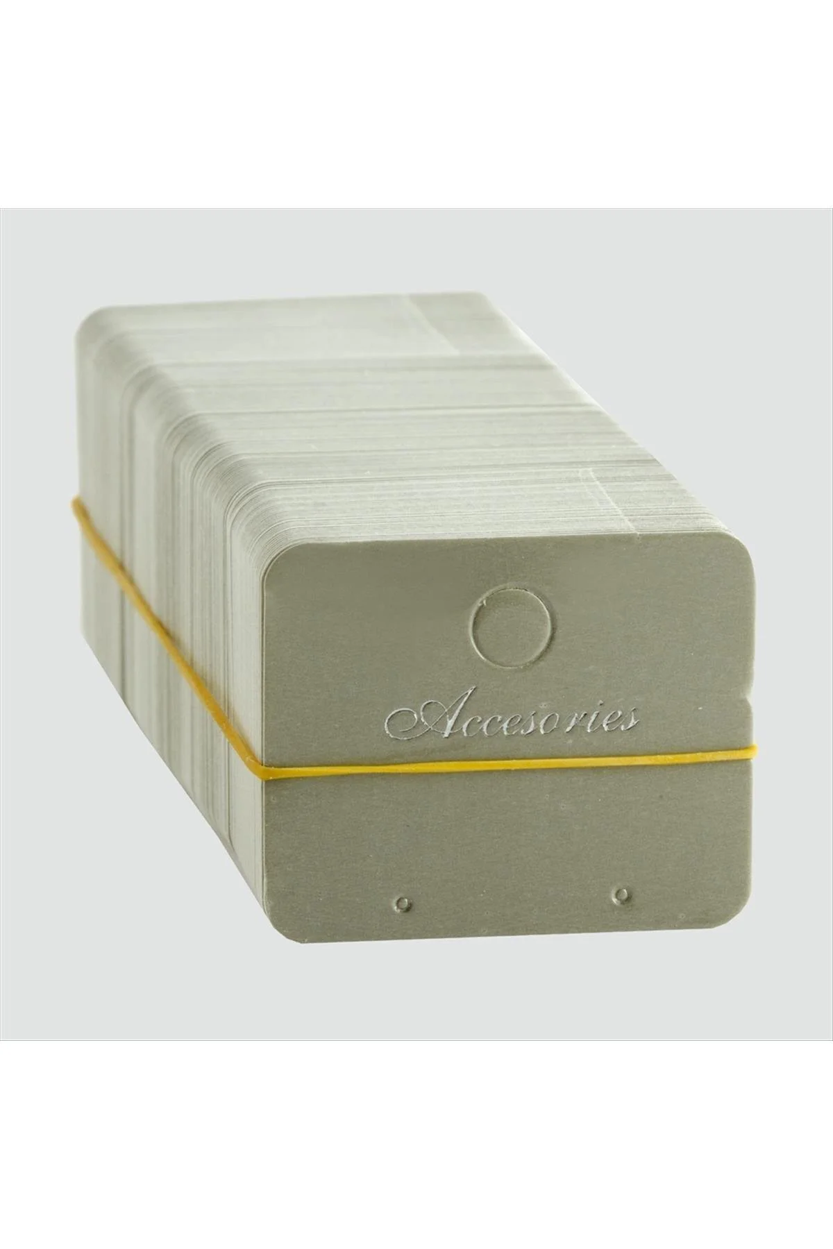 NRZSNT Gri Küpe Kartı (170543) 200 Adet-Gri