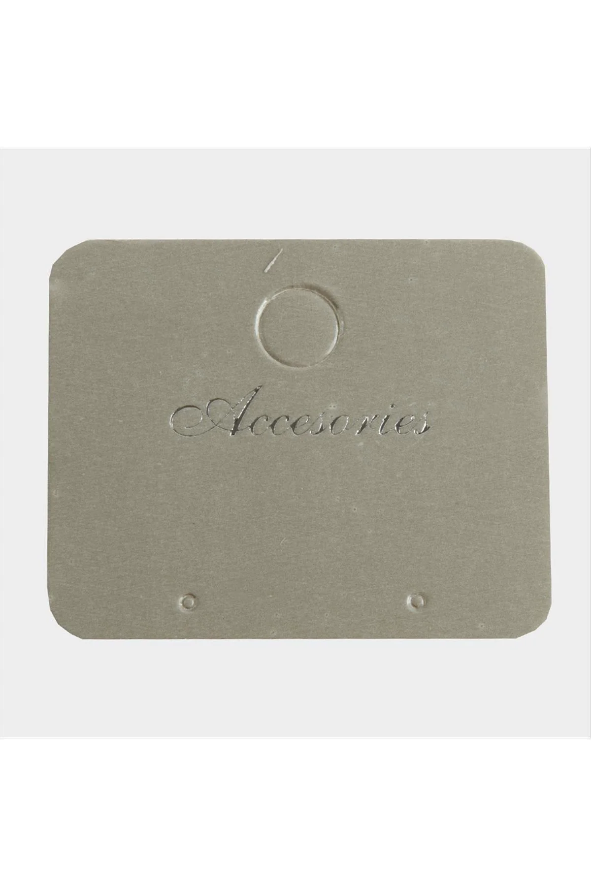 NRZSNT Gri Küpe Kartı (170543) 200 Adet-Gri