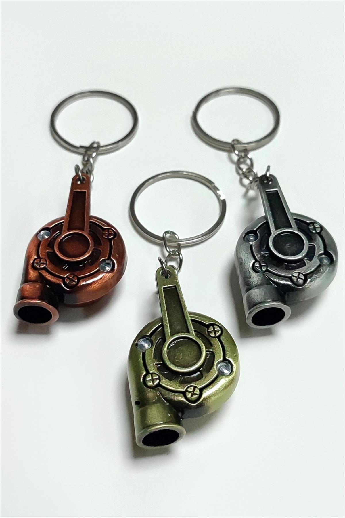 NRZSNT Turbo (132417) Metal Anahtarlık-Renkli