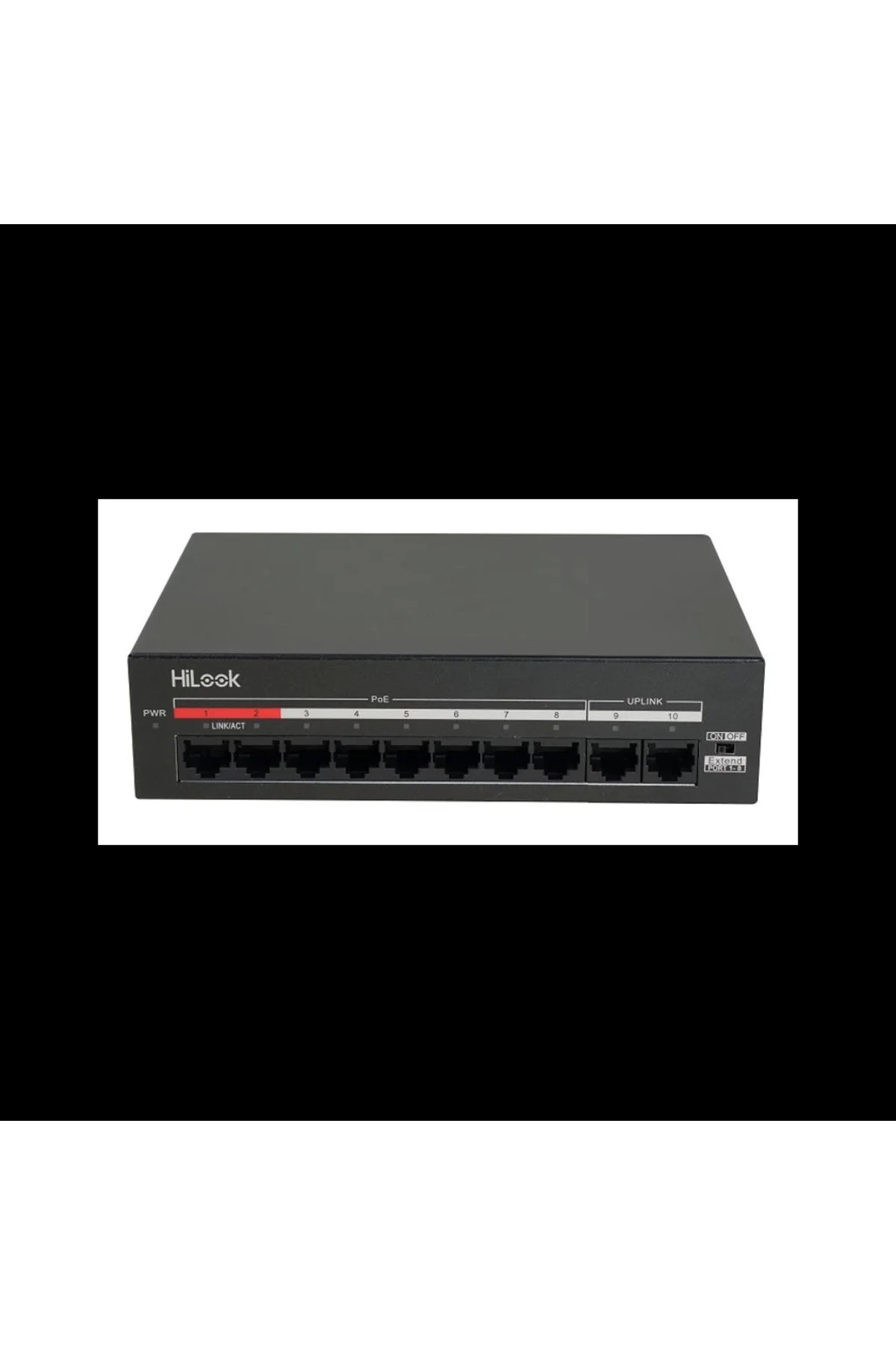 Ns-0110mp-60, 8 Port, Megabit, Poe 60w, 2 Port Megabit Uplink, Yö