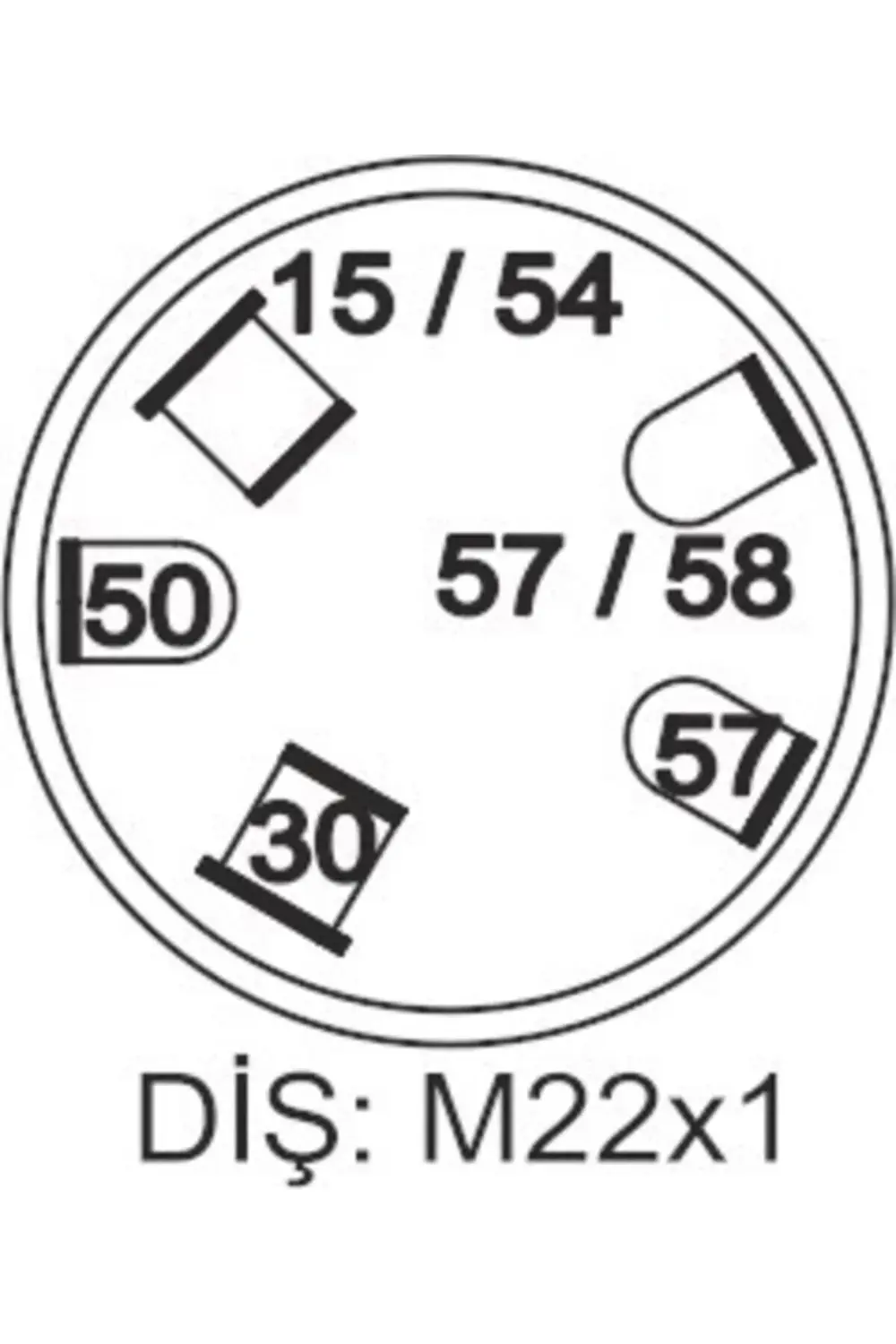 Ns 10703 Erkunt Traktör Kontak Ve Kontak Anahtarı