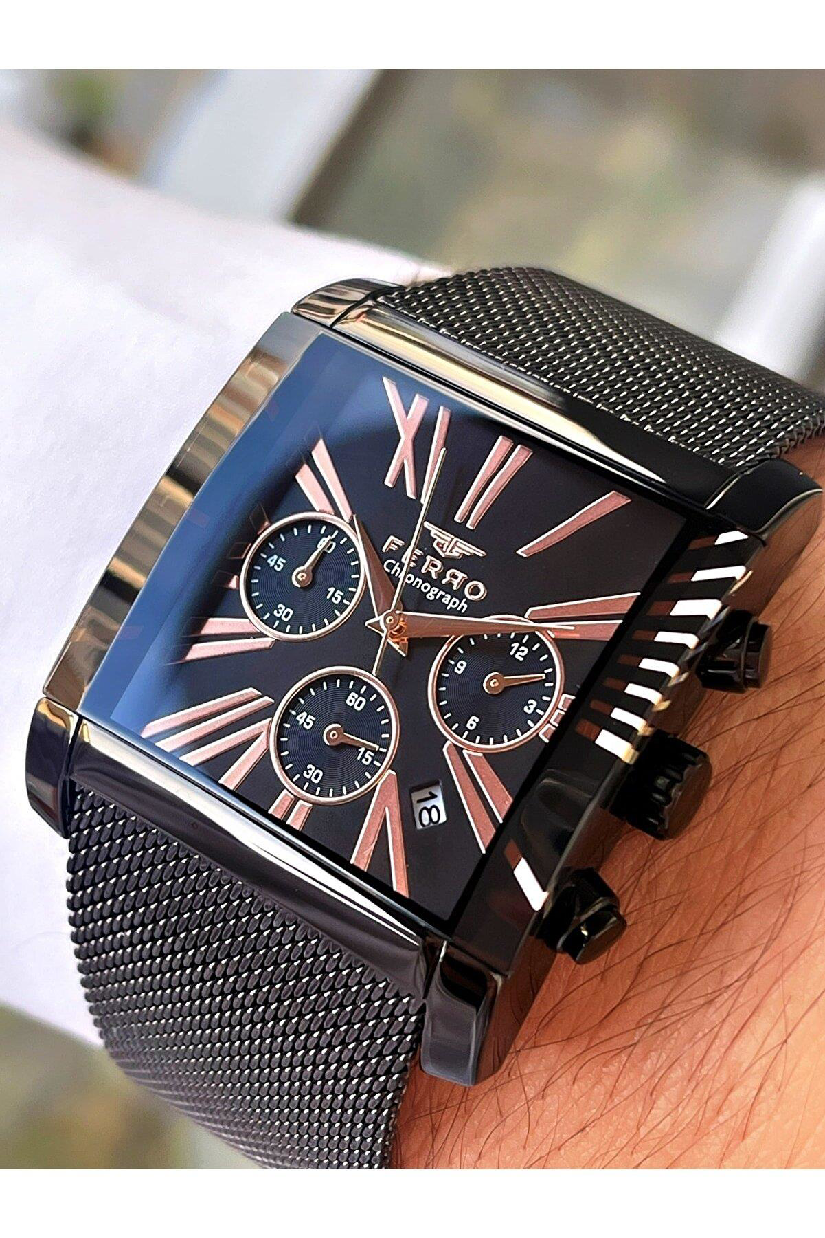 NS.FR101-R13 Ferro İç Fonksiyonları Aktif Chronograph 30 Mt Suya  Fiyatı, Yorumları ve Özellikleri