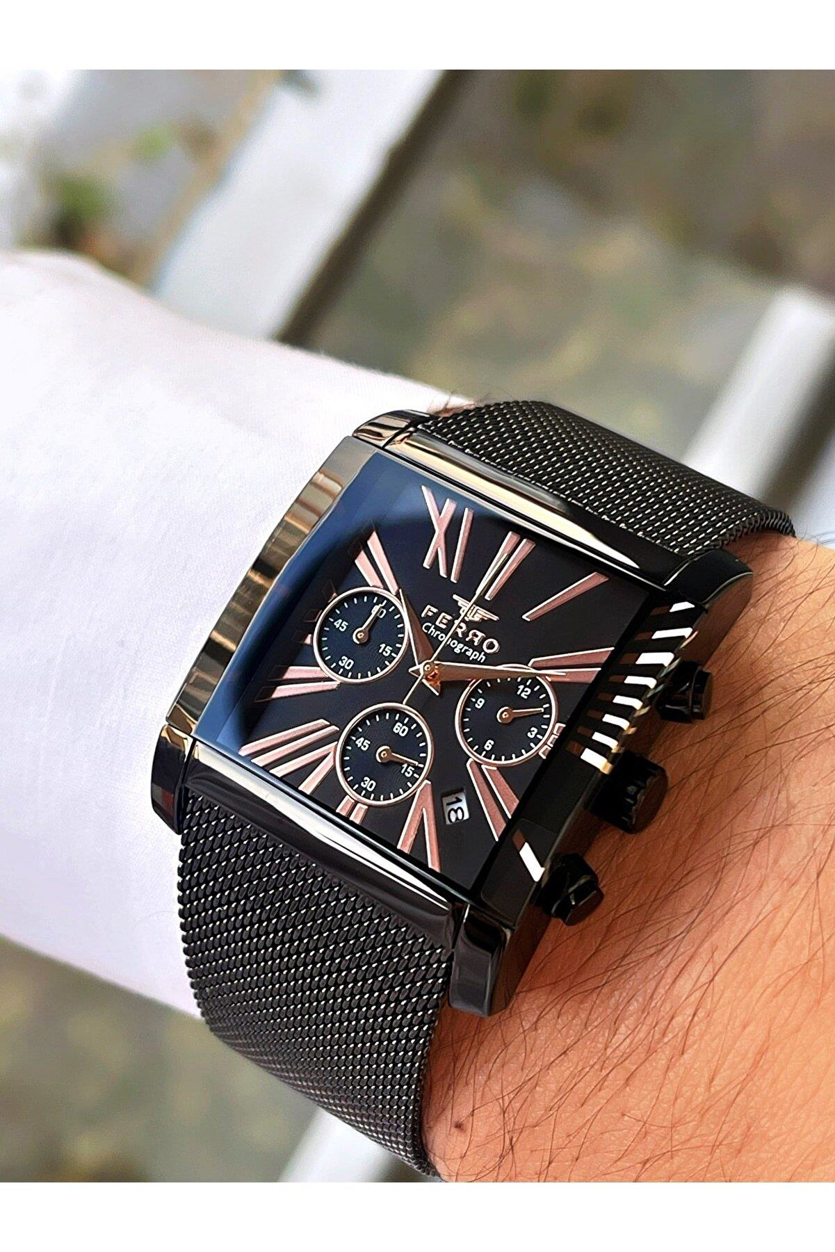 NS.FR101-R13 Ferro İç Fonksiyonları Aktif Chronograph 30 Mt Suya  Fiyatı, Yorumları ve Özellikleri