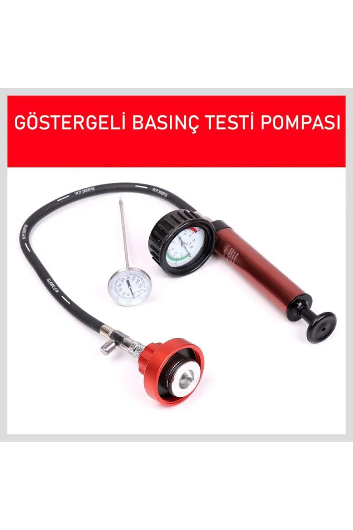 Nt Tools Radyatör Kaçak Tespit Cihazı Basınç Testi Kiti NTA1036