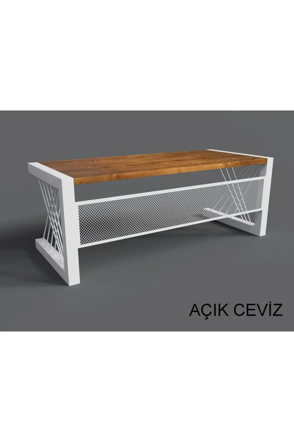 Nt Concept Ntconcept Alfa Doğal Ahşap Ofis Ve Çalışma Masası-85Cm-160Cm-Renk