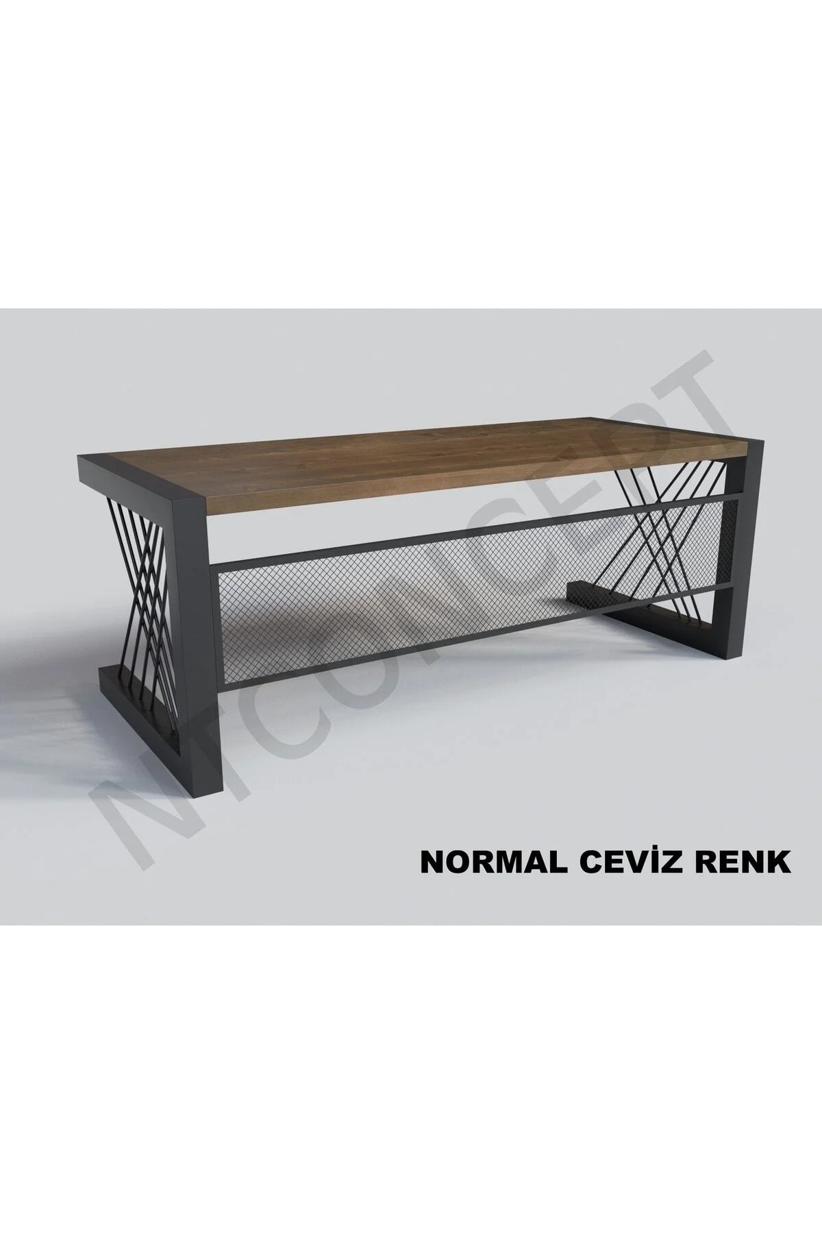Ntconcept Alfa Normal Ceviz Renk Masif Ahşap Ofis Ve Çalışma Masası 85cm-180cm Ntconcept Alfa Normal Ceviz Renk Masif Ahşap Ofis Ve Çalışma Masası 85cm-180cm