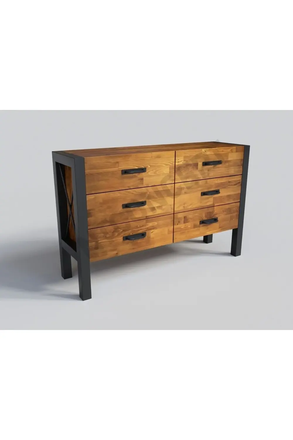 Nt Concept Ntconcept Arzan Çekmeceli Masif Ahşap Konsol(120Cm)