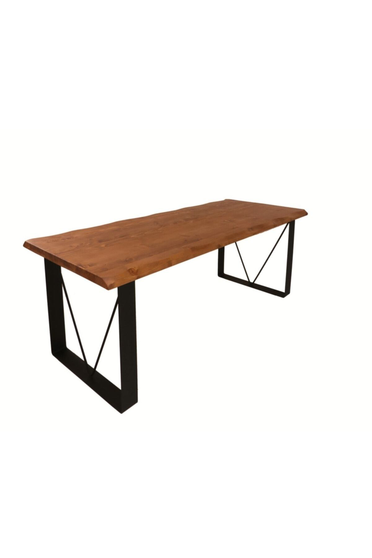 Ntcollection Ntconcept Blu Masif Ağaç Bahçe Masası(85Cm-220Cm)