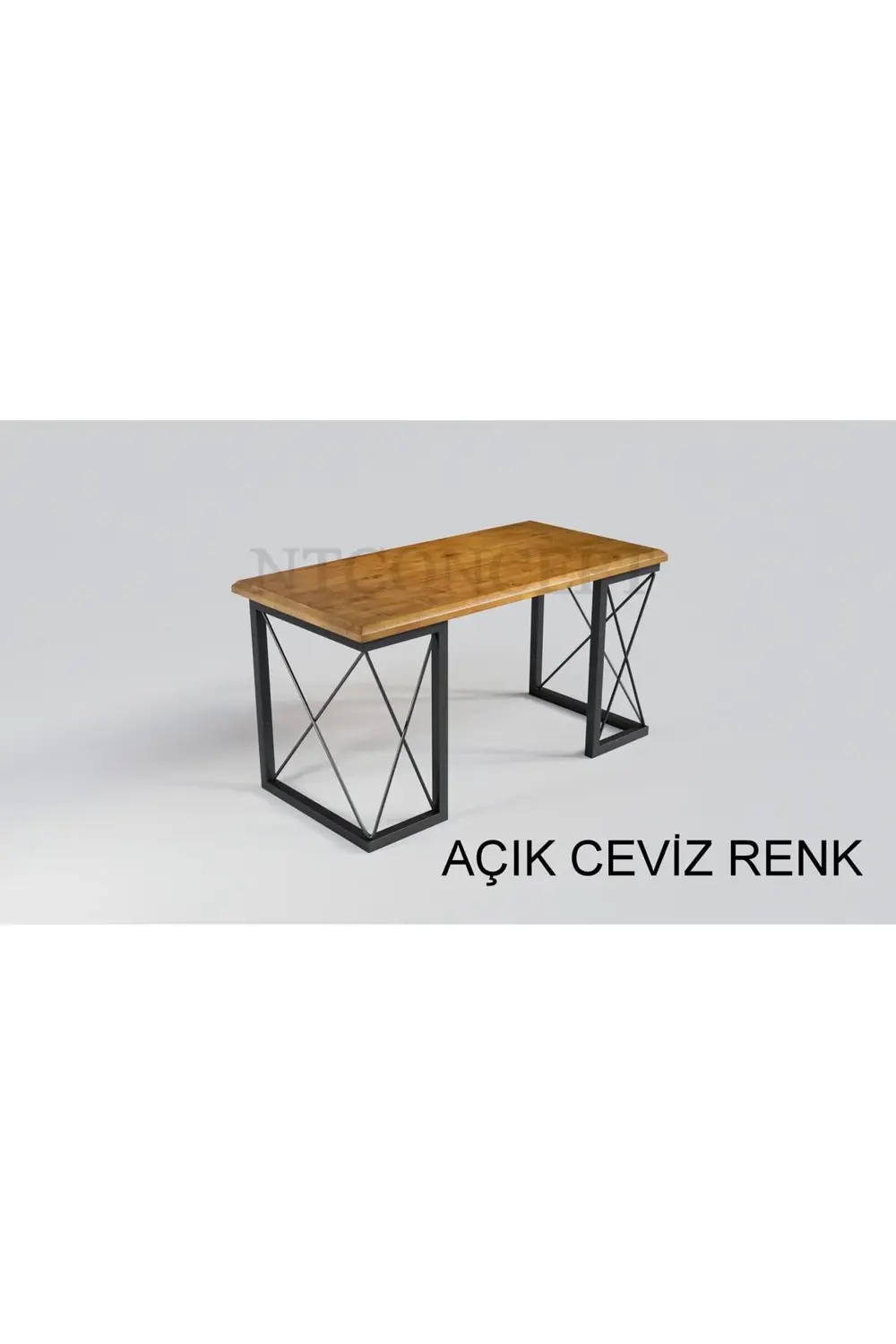 Ntconcept Bui Masif Ağaç Ofis Ve Çalışma Masası(75CM-120CM)