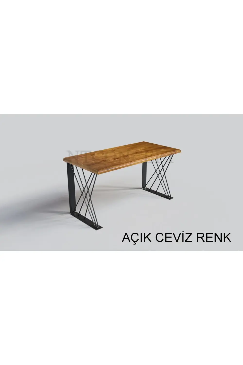 Ntconcept Case Masif Ağaç Ofis Ve Çalışma Masası 75 Cm-160 Cm