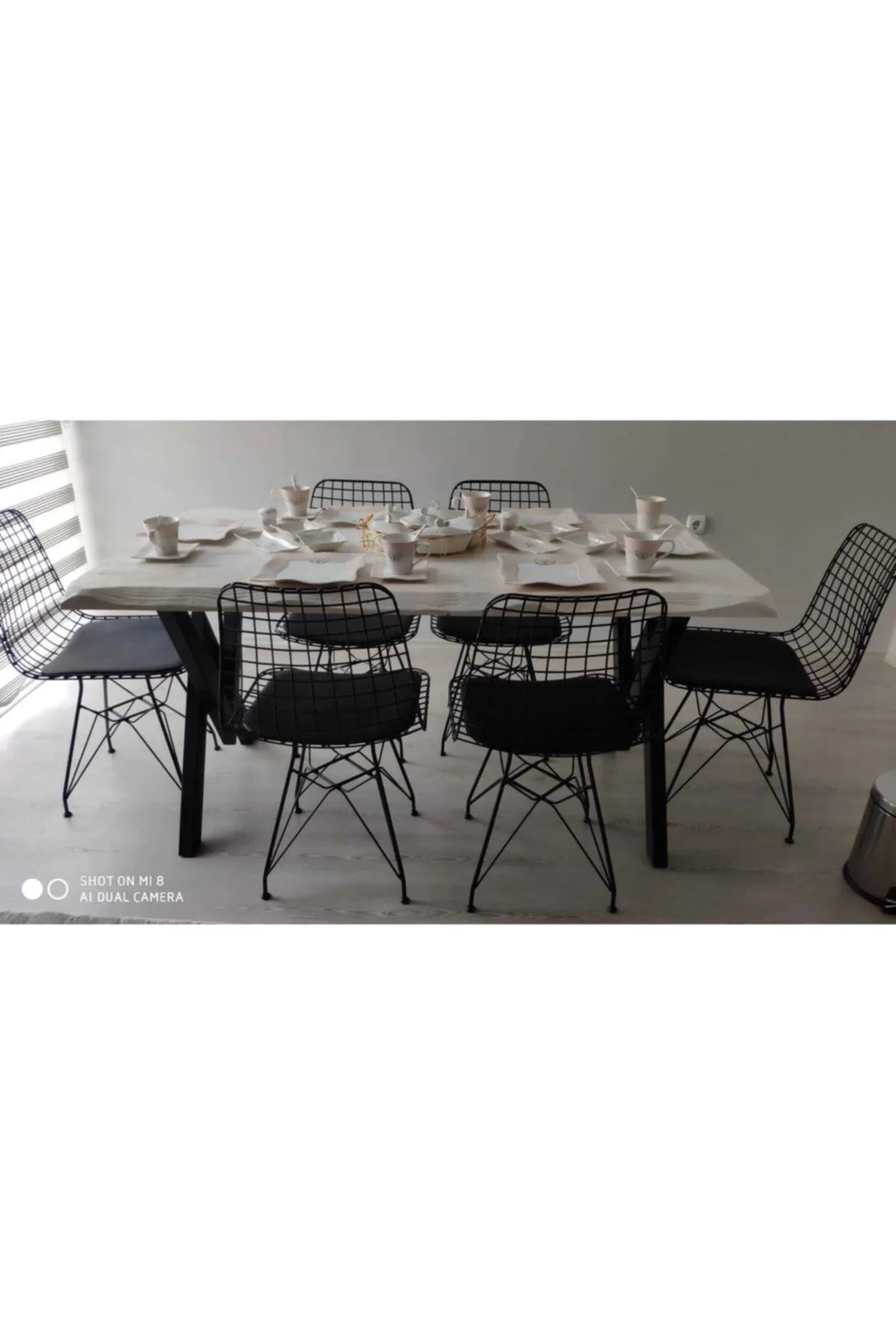 Ntconcept Doğal Ağaç Mutfak Masası(85cm-185cm)