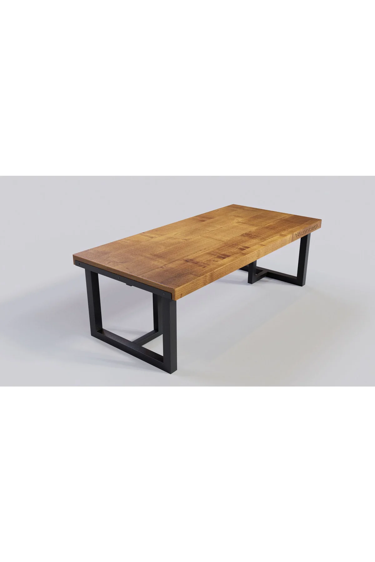 Ntconcept Kenna Doğal Ağaç Toplantı Masası(120cm-340cm)