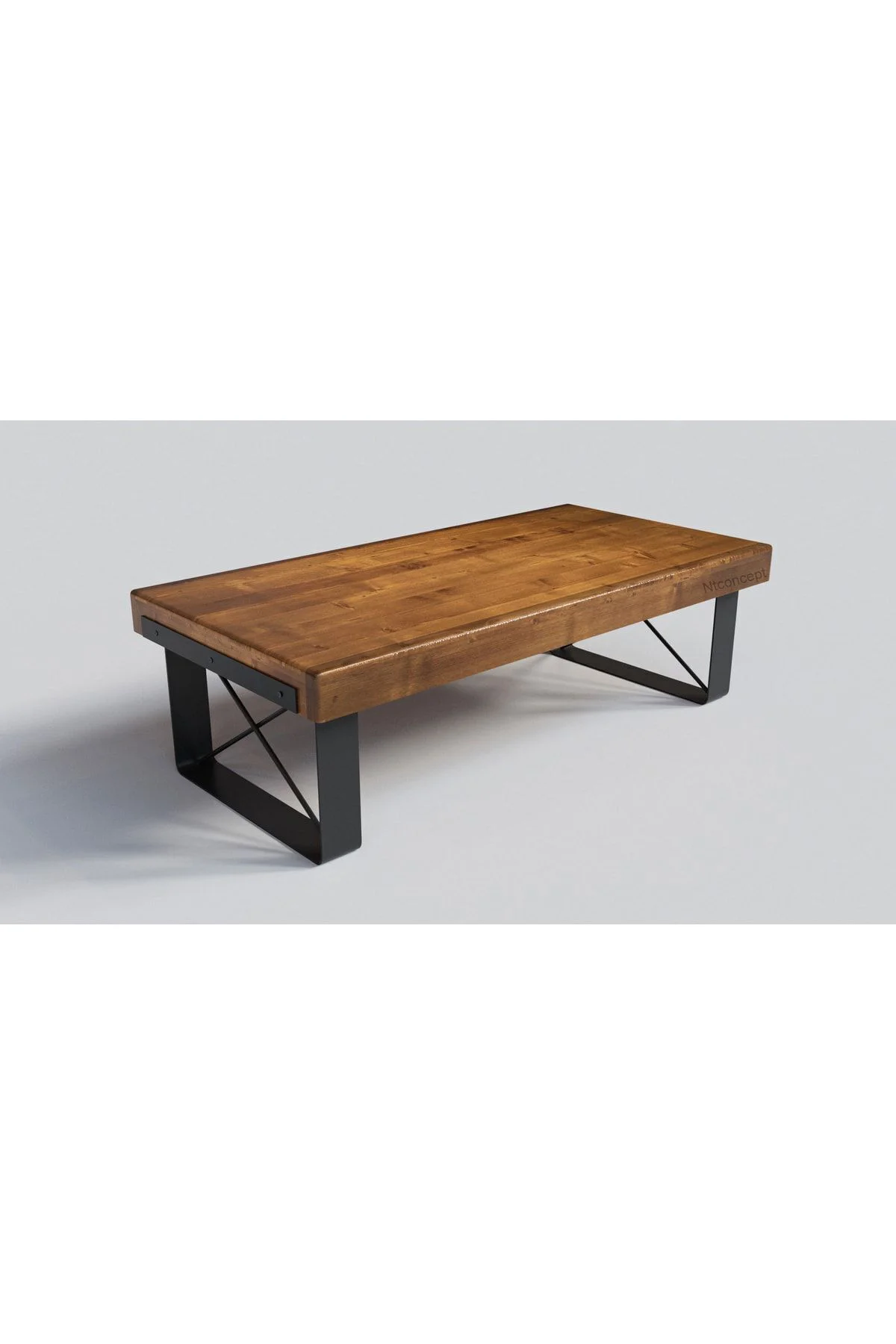 Ntconcept Doğal Ağaç Sehpa(75cm-100cm)renk Seçenekli