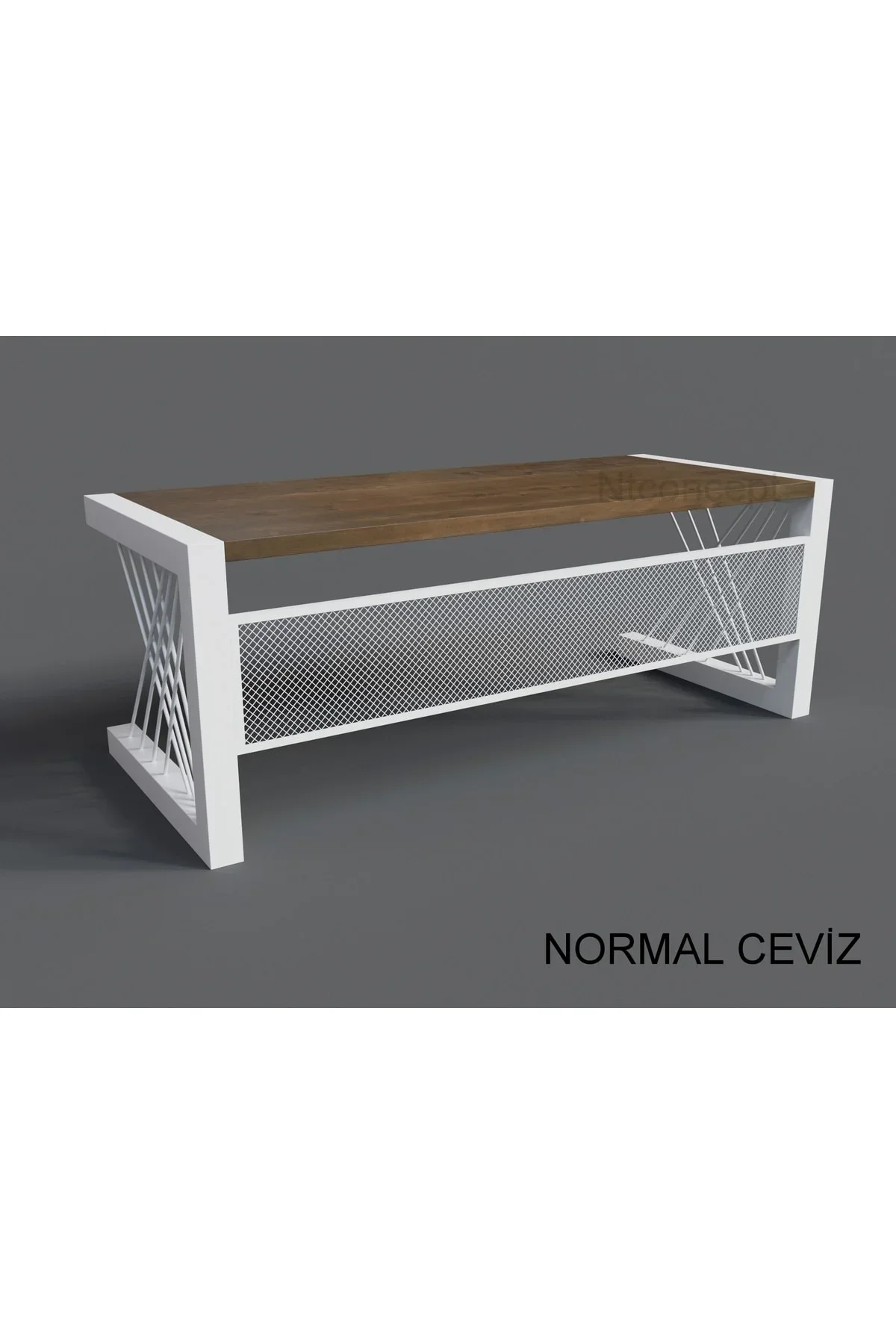 Ntconcept Doğal Ahşap Ofis Ve Çalışma Masası-85cm-160cm-renk Seçenekli - Görsel 9