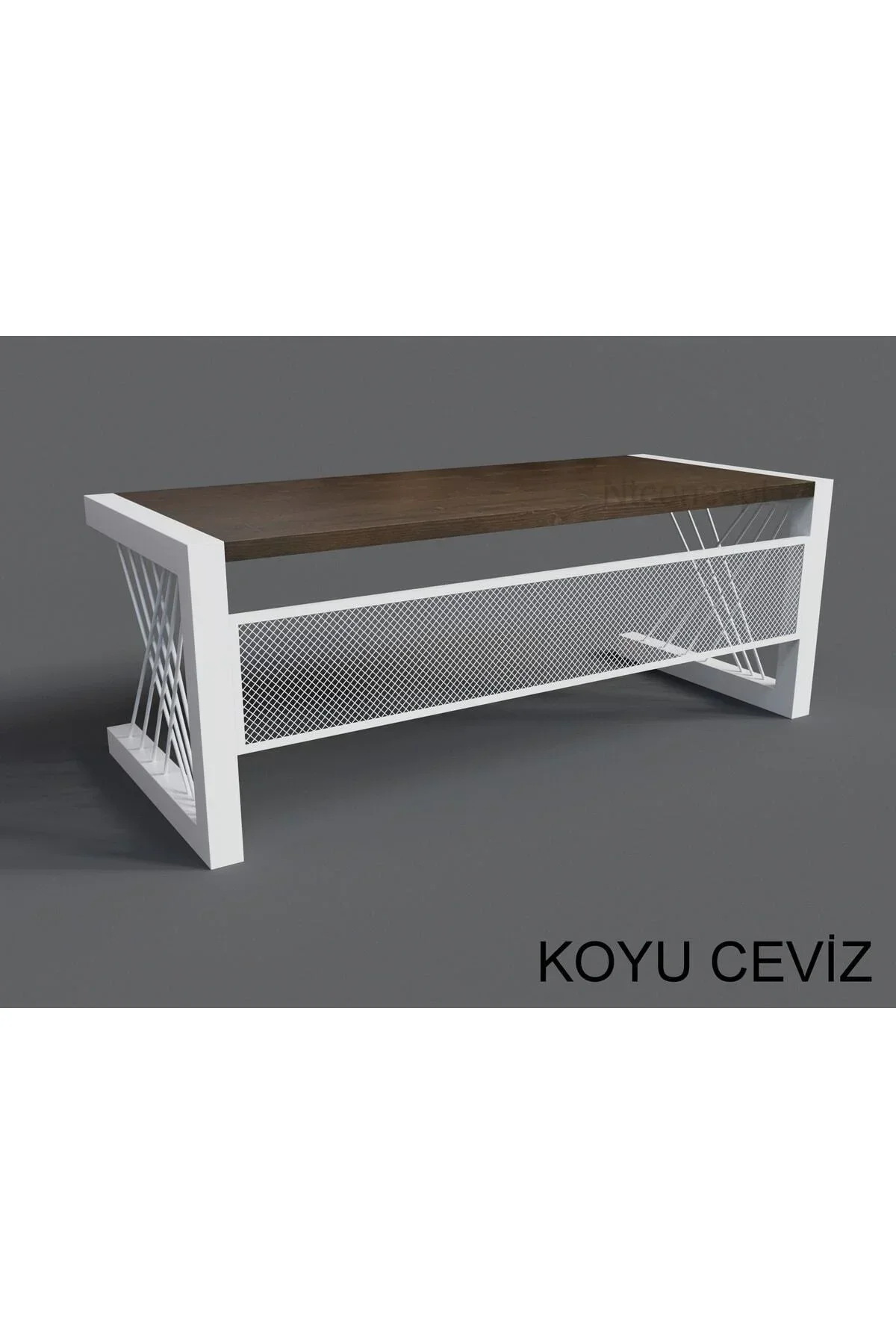 Ntconcept Doğal Ahşap Ofis Ve Çalışma Masası-85cm-160cm-renk Seçenekli - Görsel 8