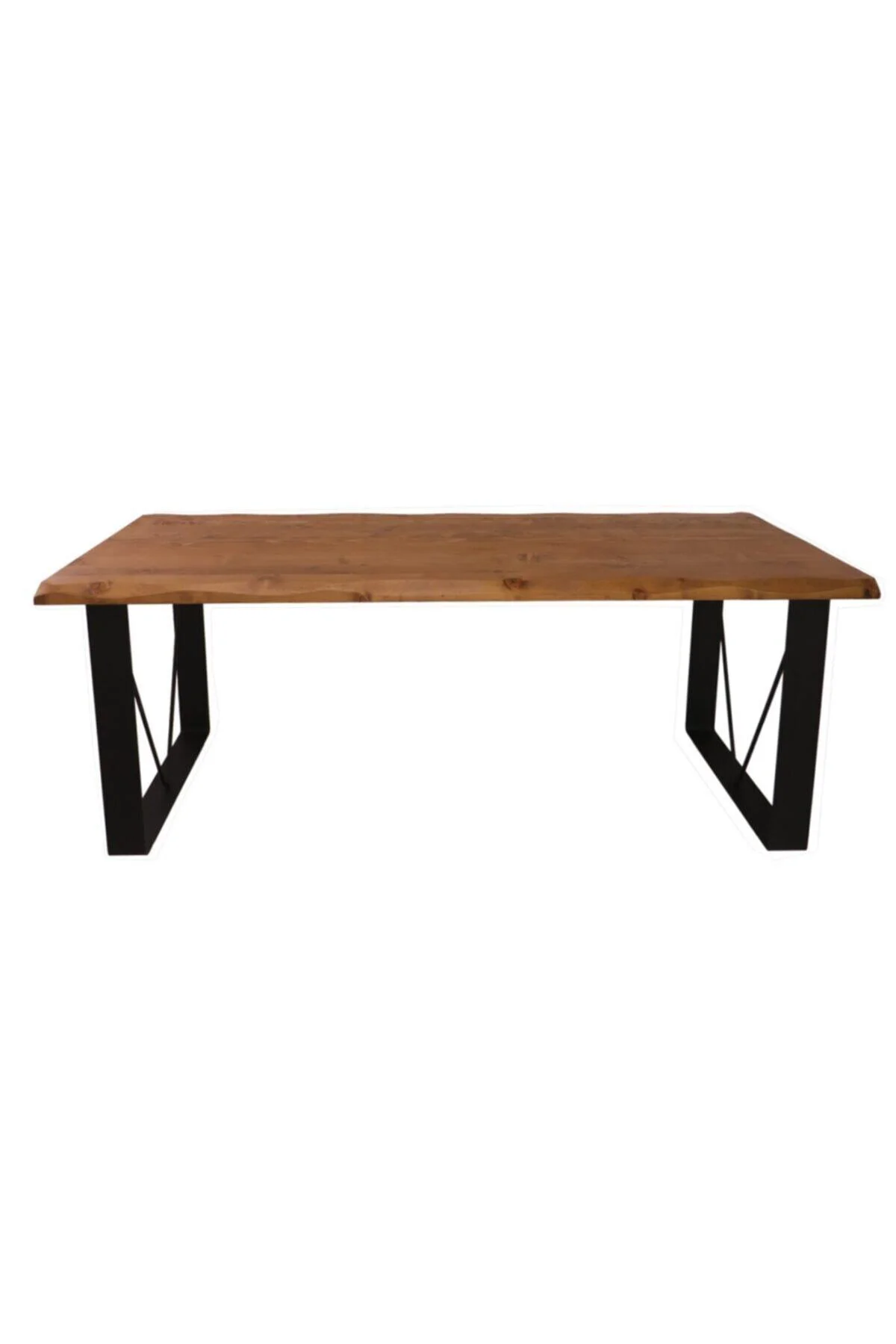 Ntconcept Doğal Ahşap Yemek Ve Toplantı Masası(85cm-160cm-ebat Seçenekli)