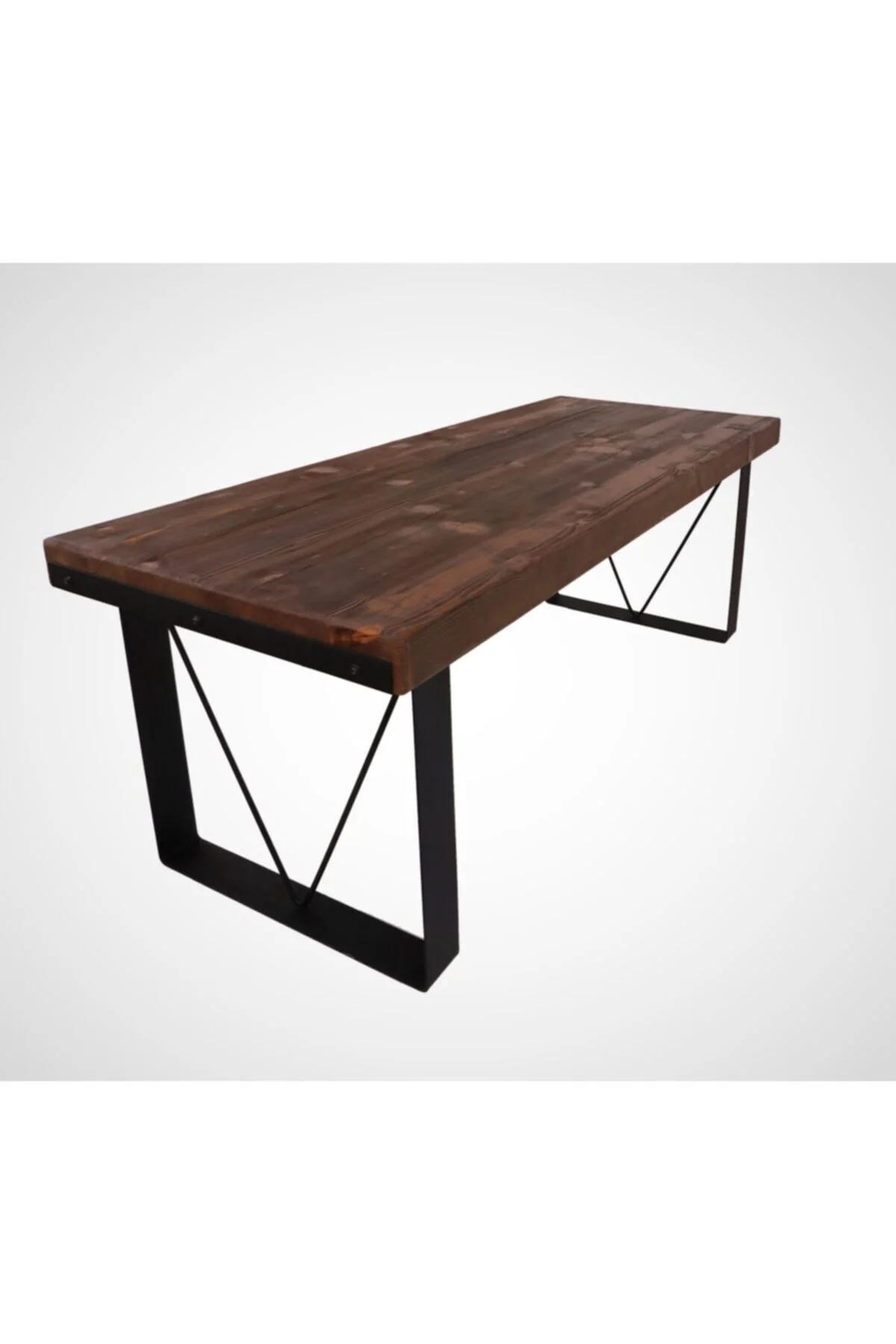 Ntconcept Doğal Ahşap Yemek Ve Toplantı Masası(85cm-160cm-ebat Seçenekli)