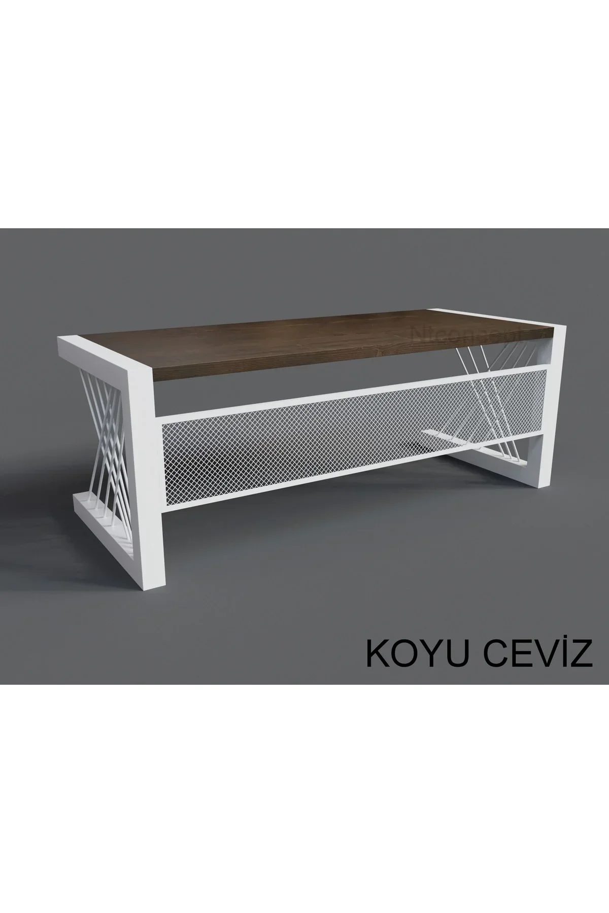 Ntconcept Doğal Ahşap Ofis Ve Çalışma Masası-85cm-160cm-renk Seçenekli - Görsel 7